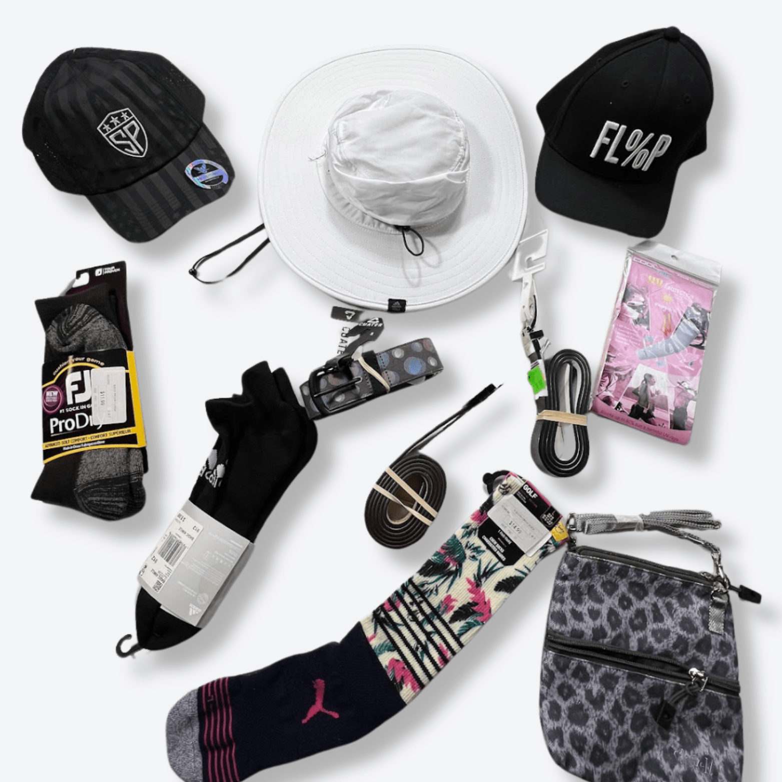 Activewear Accessories: Adidas, Nike, Puma & more Assorted New Wholesale - Boutique by the Box Wholesale for Resellers