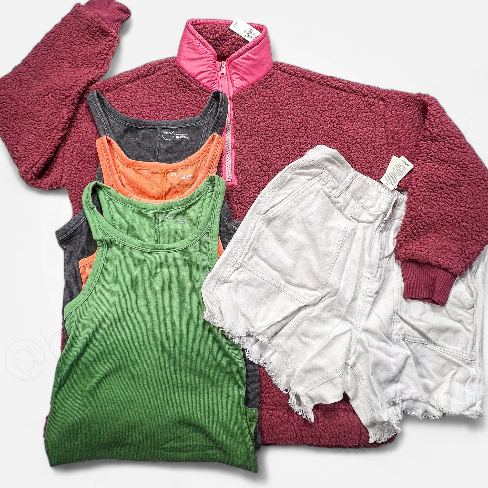 Aerie + American Eagle Assorted Women's New Wholesale Clothing - Boutique by the Box Wholesale for Resellers