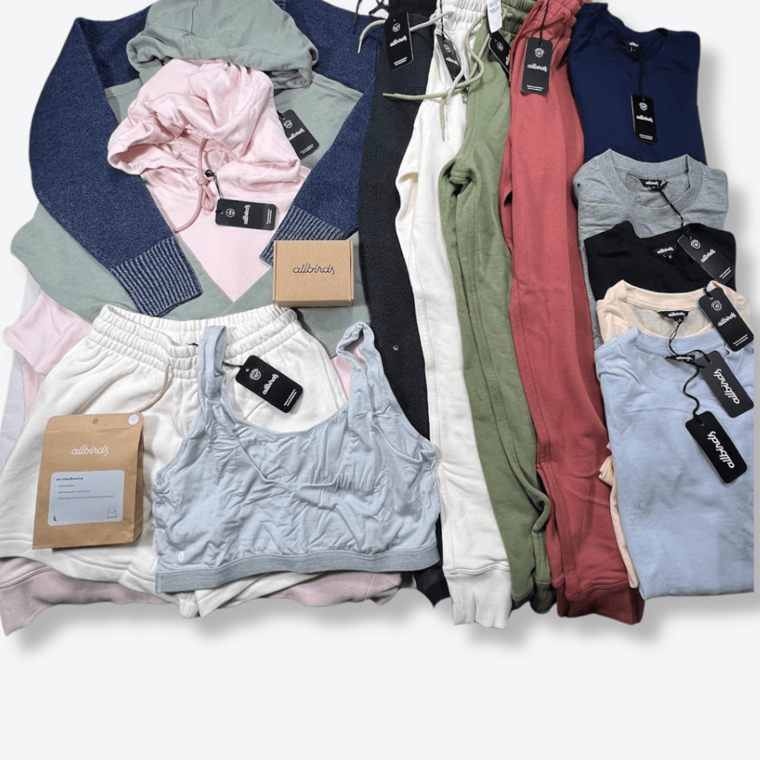 Allbirds Active/Athleisure Clothing Returns Wholesale - Boutique by the Box Wholesale for Resellers