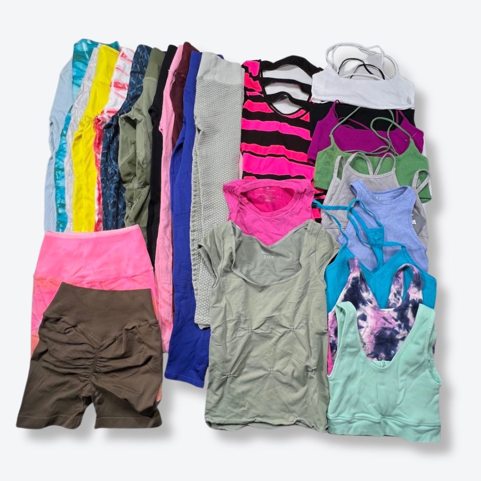 Athleisure Mix: Free People, Spiritual Gangster, Nux & Joja NWOT Wholesale - Boutique by the Box Wholesale for Resellers