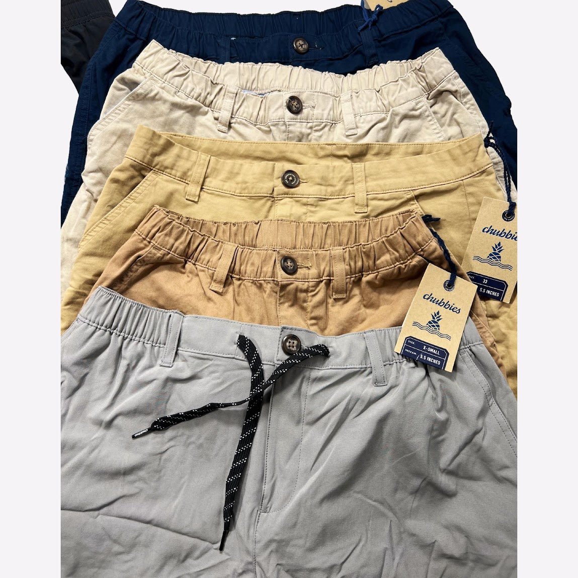 Chubbies Assorted Men's Clothing New & Returns Wholesale - Boutique by the Box Wholesale for Resellers