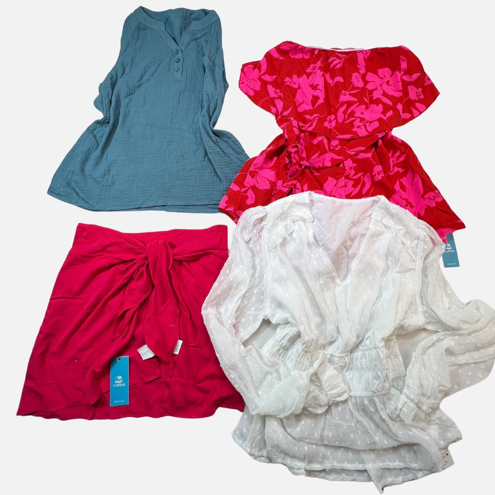 Cupshe Dresses & Resortwear Clothing NWT/NWOT Wholesale - Boutique by the Box Wholesale for Resellers