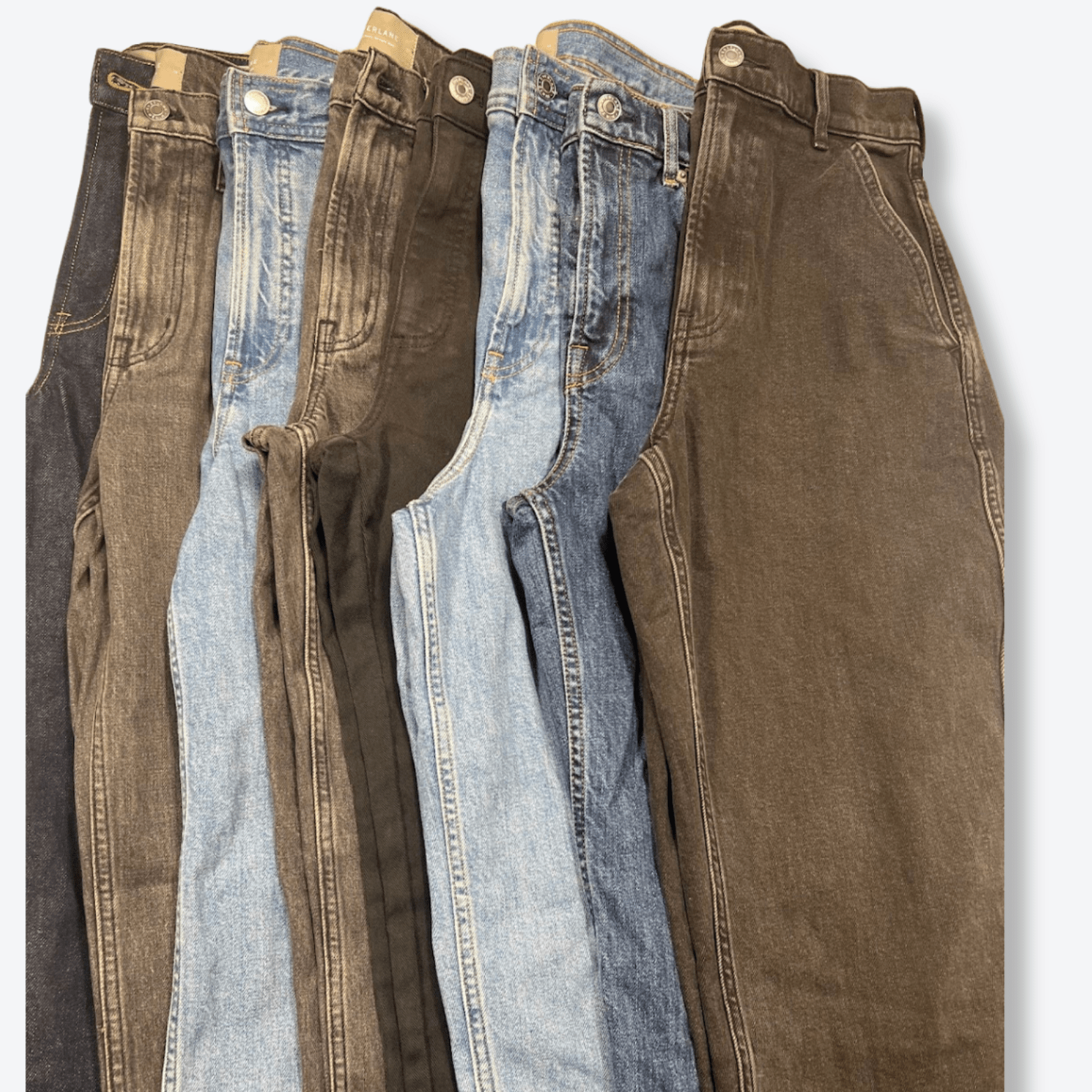 Everlane Denim Women's & Men's Clothing NWT/NWOT Returns Wholesale - Boutique by the Box Wholesale for Resellers