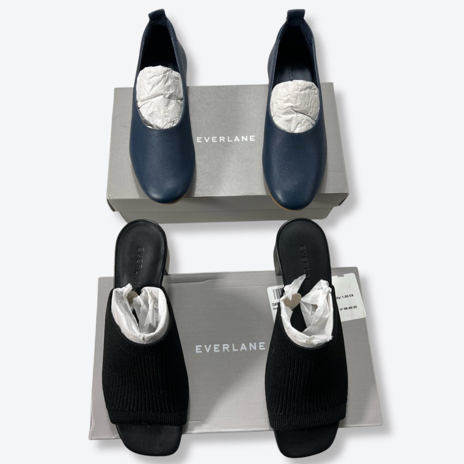 Everlane Footwear New/Returns Men's & Women's Wholesale - Boutique by the Box Wholesale for Resellers
