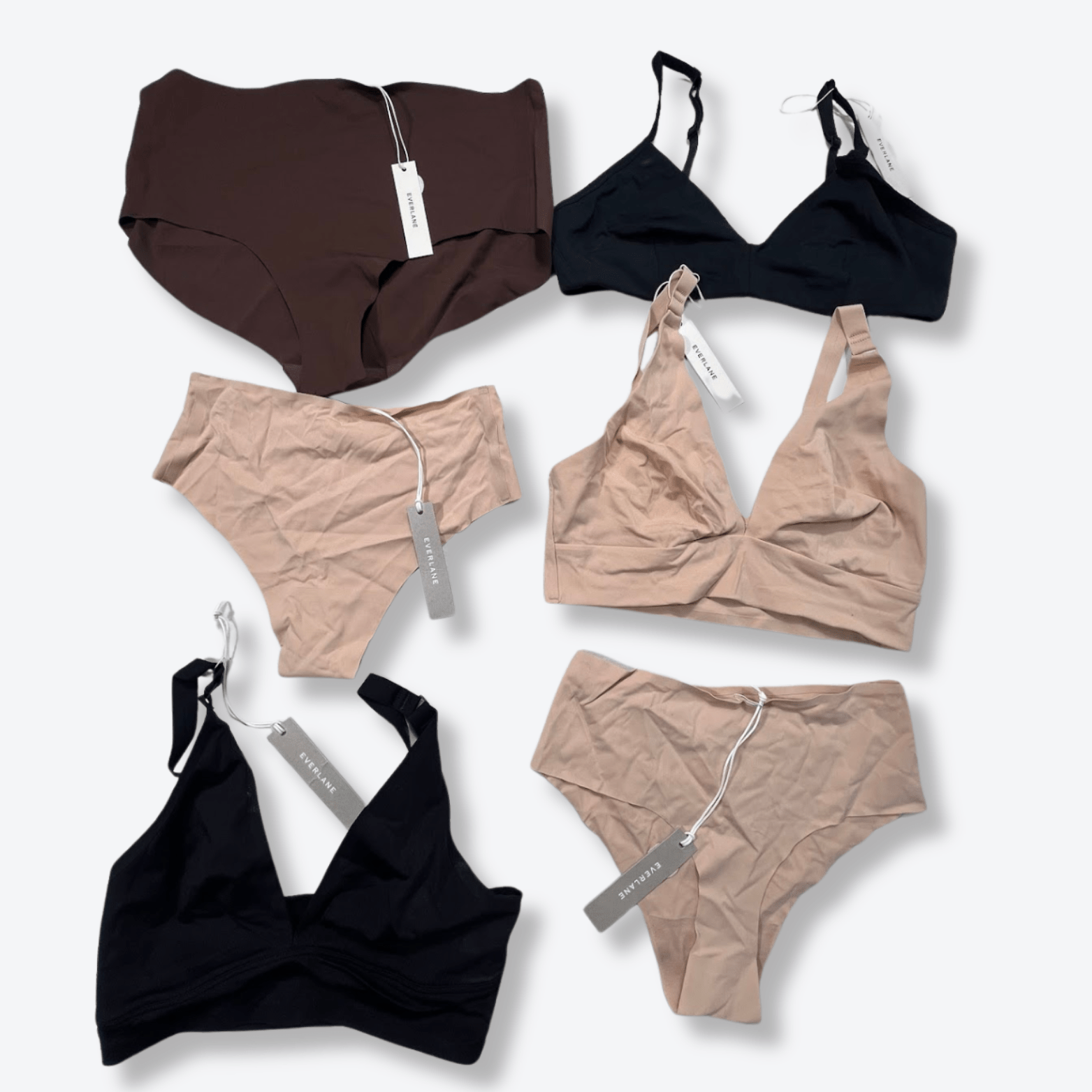 Everlane Intimates Women's & Men's Clothing NWT/NWOT Returns Wholesale - Boutique by the Box Wholesale for Resellers