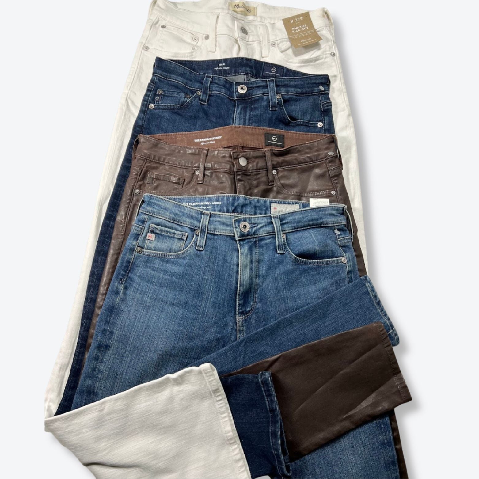 Fall & Winter Essentials: Denim, Outerwear & Sweaters Women's New/Returns Bulk Clothing - Boutique by the Box Wholesale for Resellers