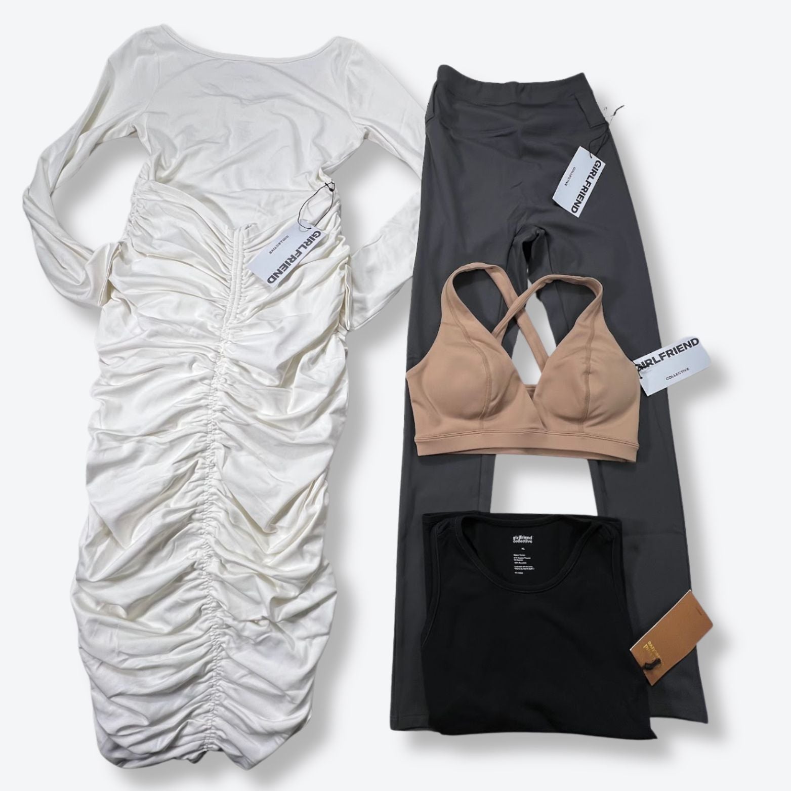 Girlfriend Collective Active & Athleisure Clothing Women's New Wholesale - Boutique by the Box Wholesale for Resellers