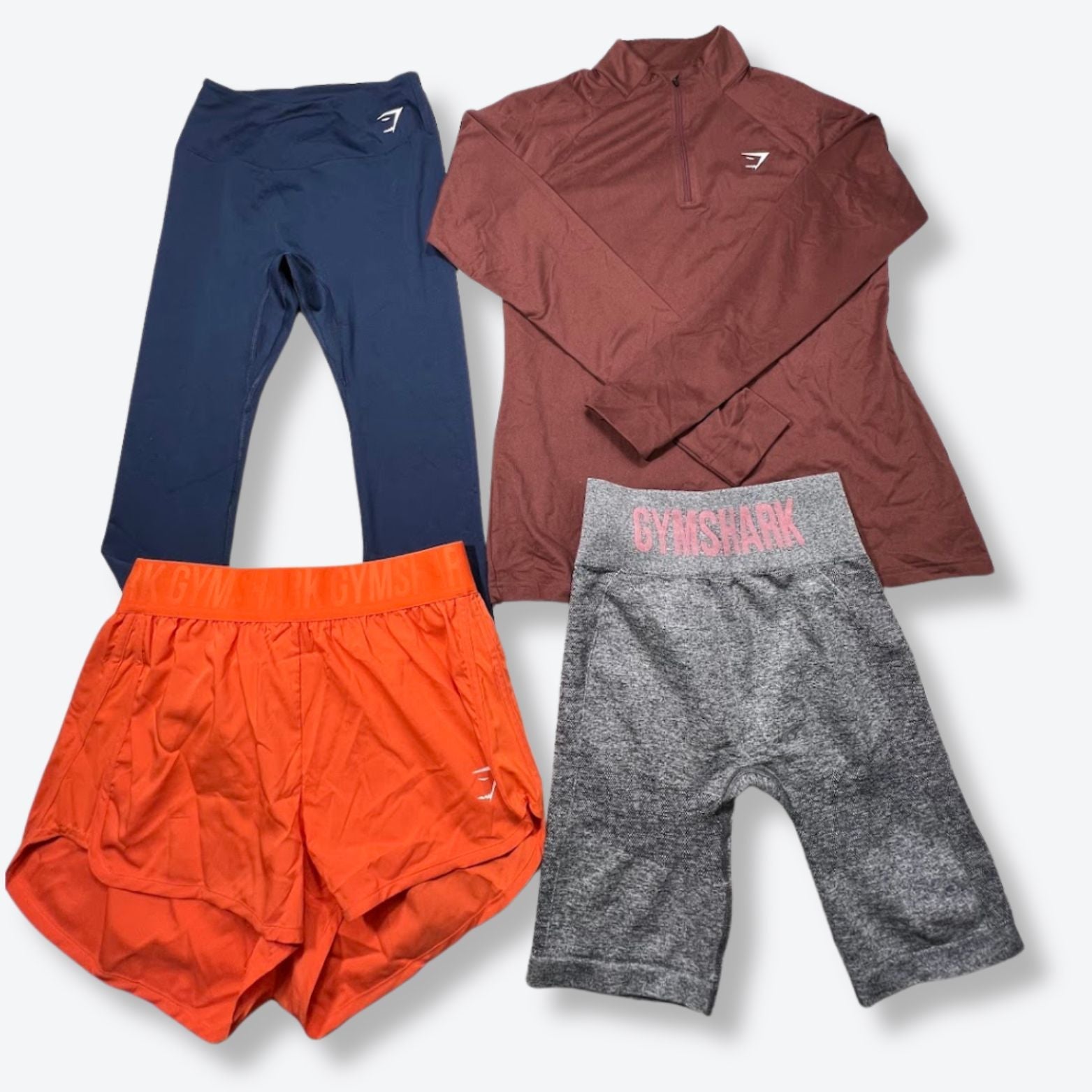 Gymshark Active/Athleisure Women's & Men's Clothing Returns Wholesale - Boutique by the Box Wholesale for Resellers