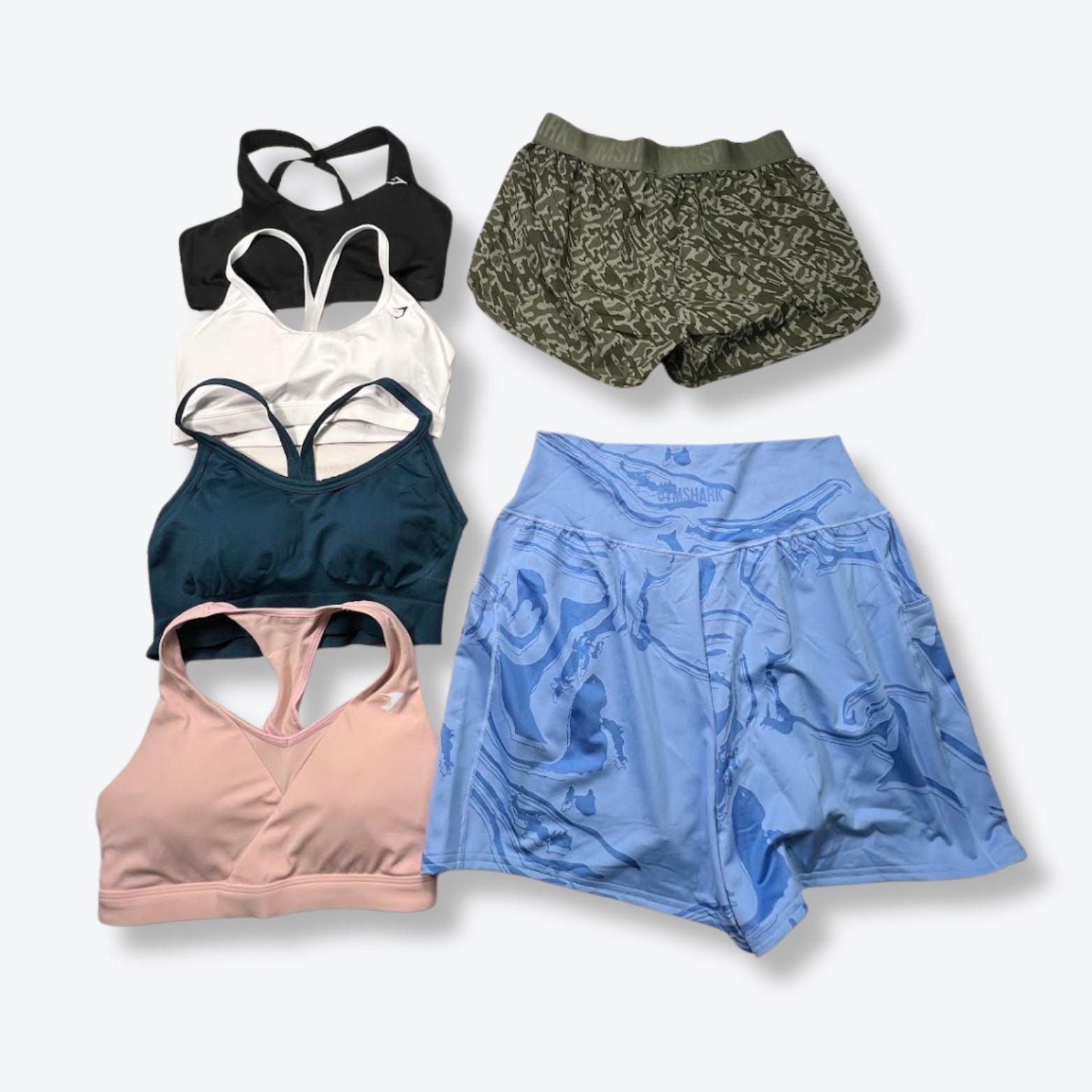 Gymshark Active/Athleisure Women's & Men's Clothing Returns Wholesale - Boutique by the Box Wholesale for Resellers