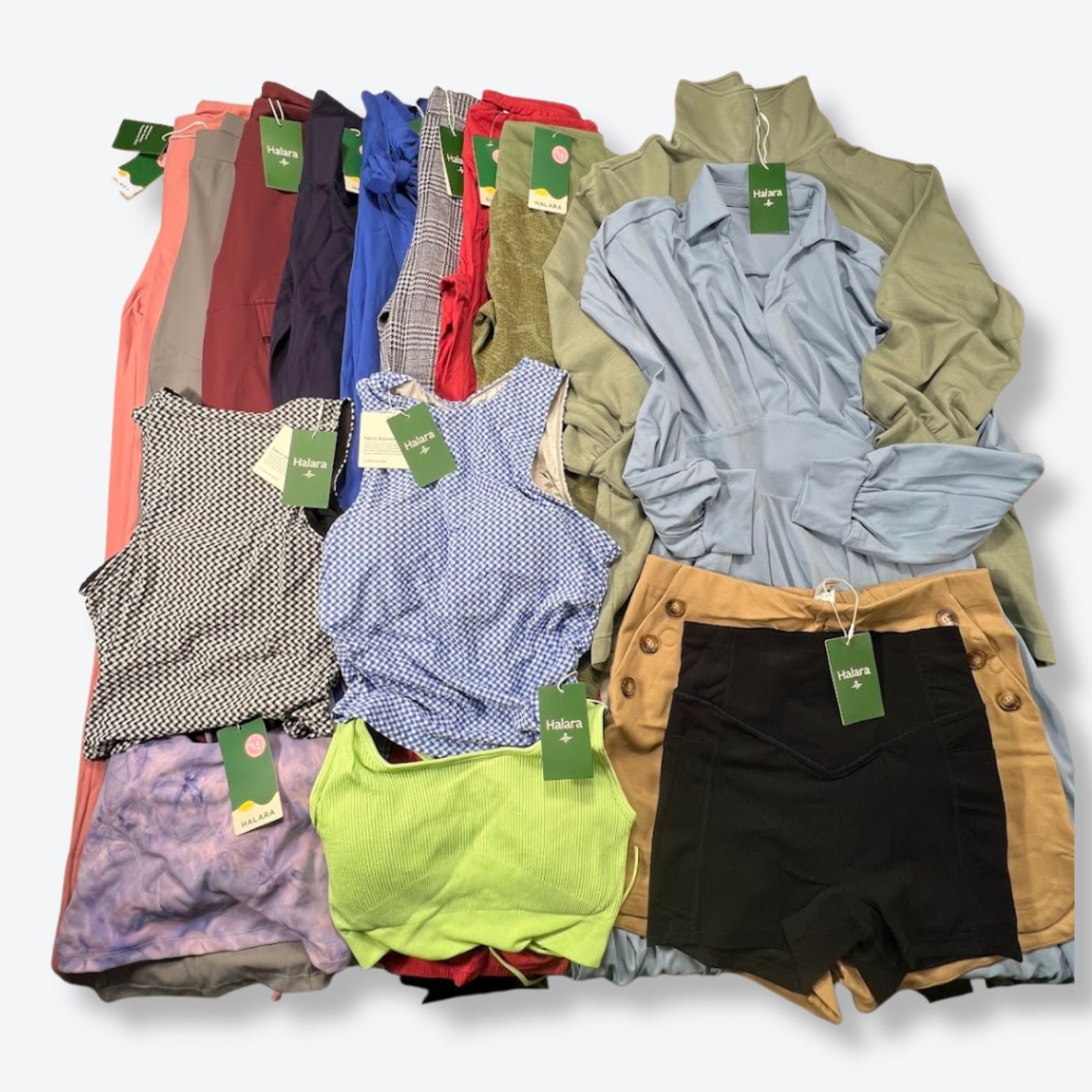 Halara Variety Women's Customer Returns Clothing Wholesale - Boutique by the Box Wholesale for Resellers