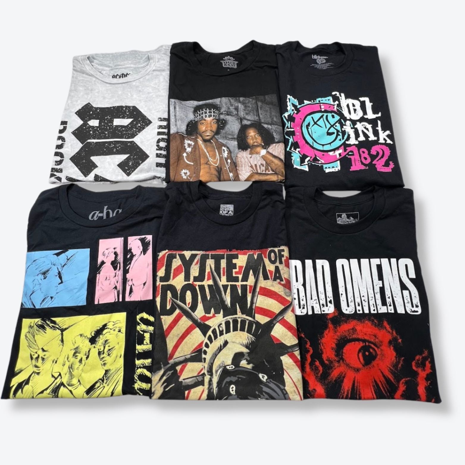 Licensed Band Tees Unisex New Wholesale Clothing - Boutique by the Box Wholesale for Resellers