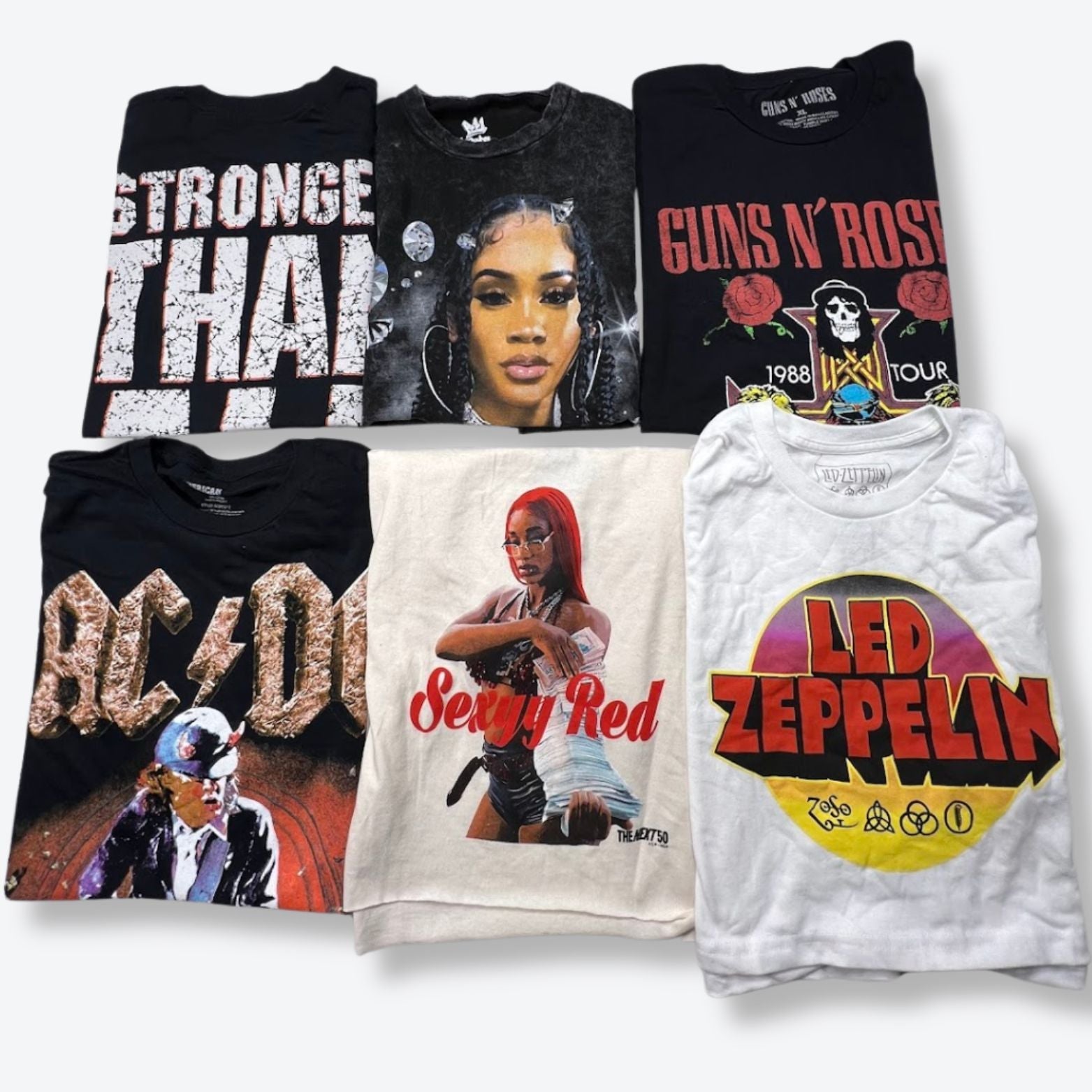 Licensed Band Tees Unisex New Wholesale Clothing - Boutique by the Box Wholesale for Resellers