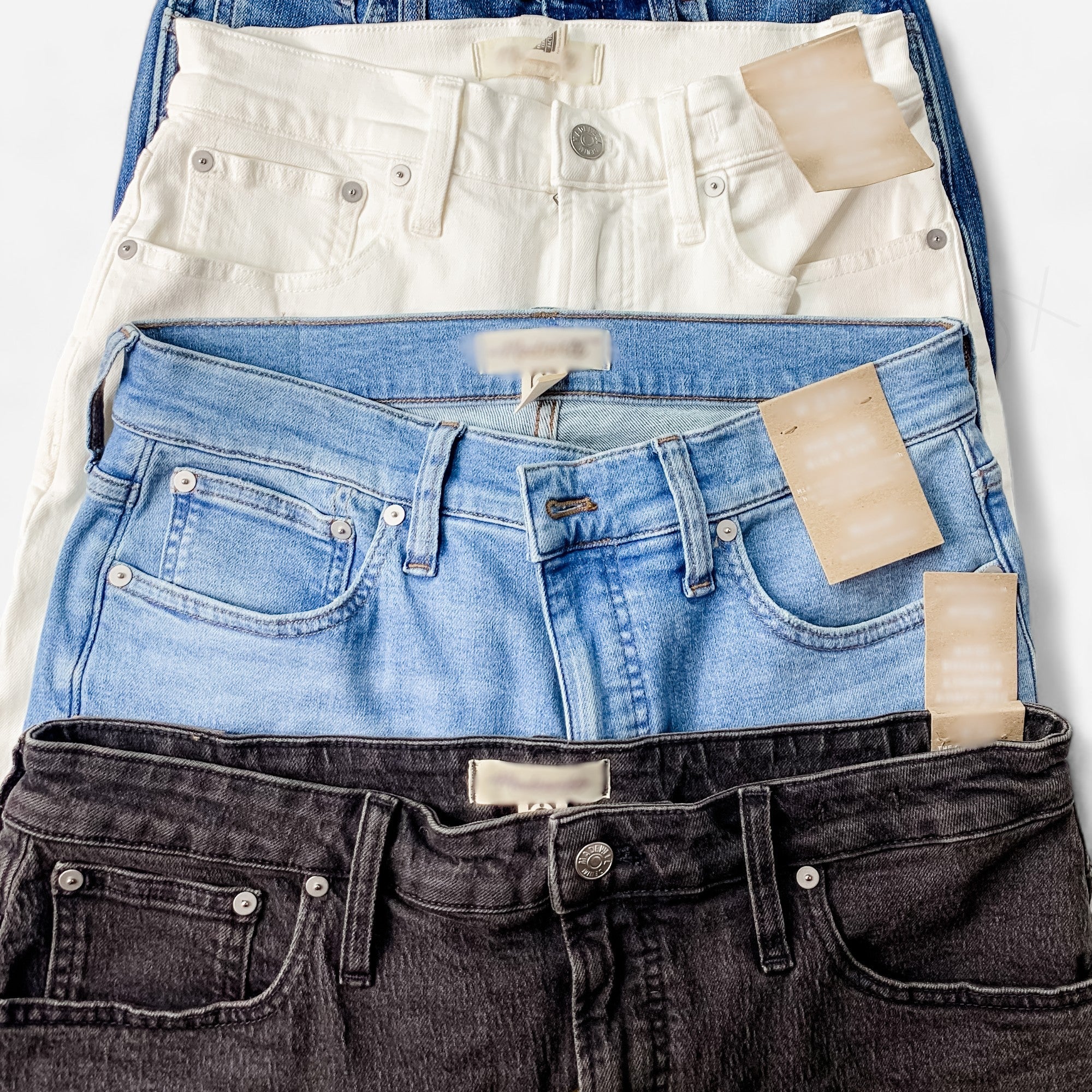 MDWLL + JCRW Denim Women's New/Returns Bulk Wholesale - Boutique by the Box Wholesale for Resellers