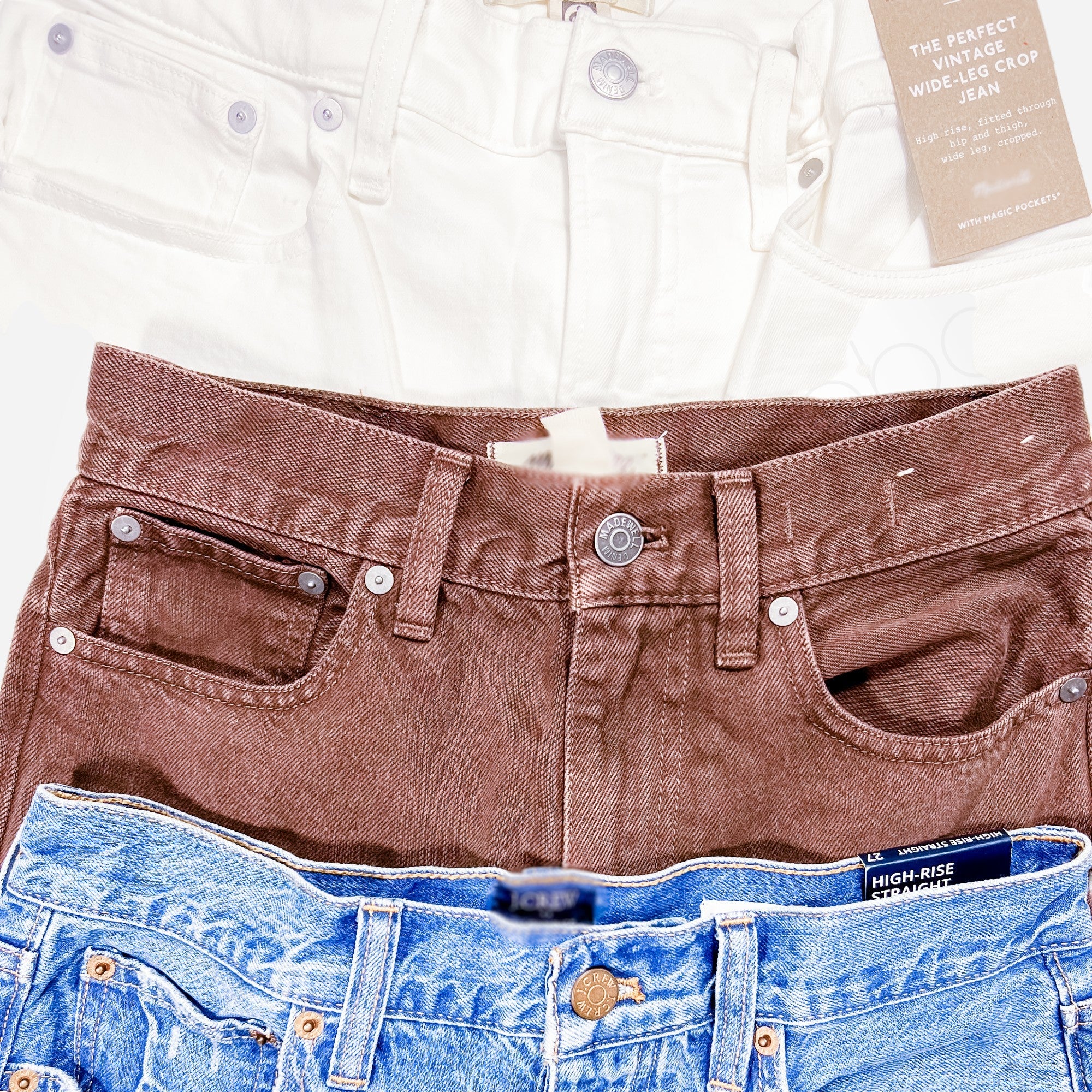 MDWLL + JCRW Denim Women's New/Returns Bulk Wholesale - Boutique by the Box Wholesale for Resellers