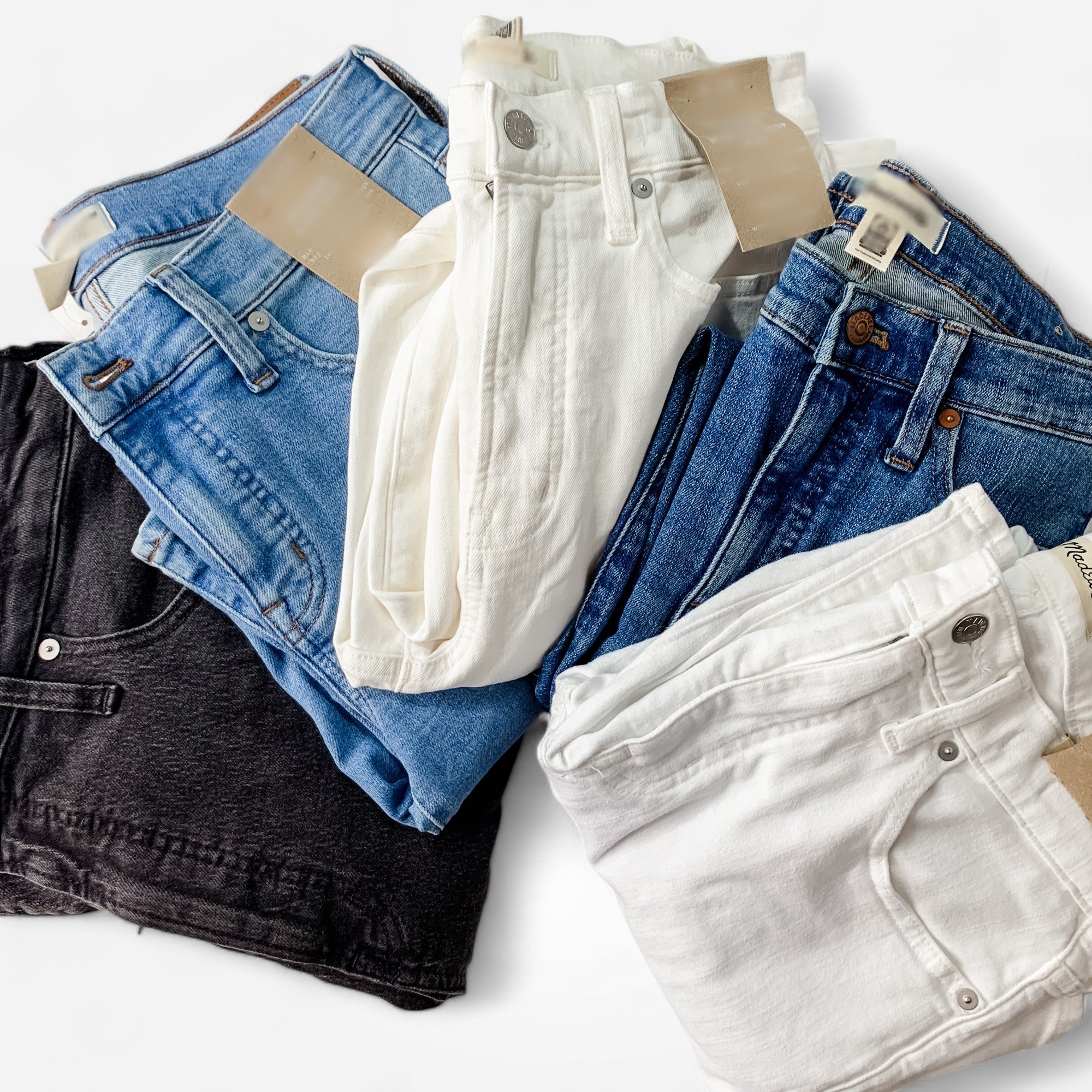 MDWLL + JCRW Denim Women's New/Returns Bulk Wholesale - Boutique by the Box Wholesale for Resellers