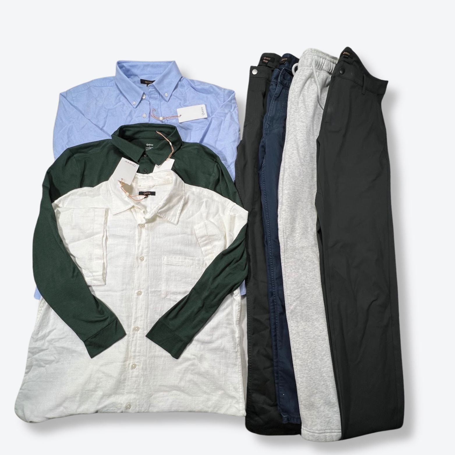 Quince Women's & Men's Returns Bulk Clothing - Boutique by the Box Wholesale for Resellers