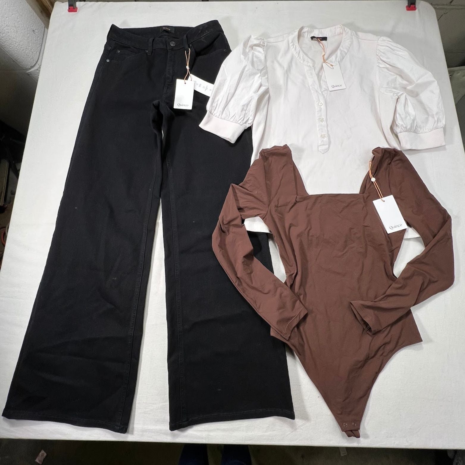Quince Women's & Men's Returns Bulk Clothing - Boutique by the Box Wholesale for Resellers