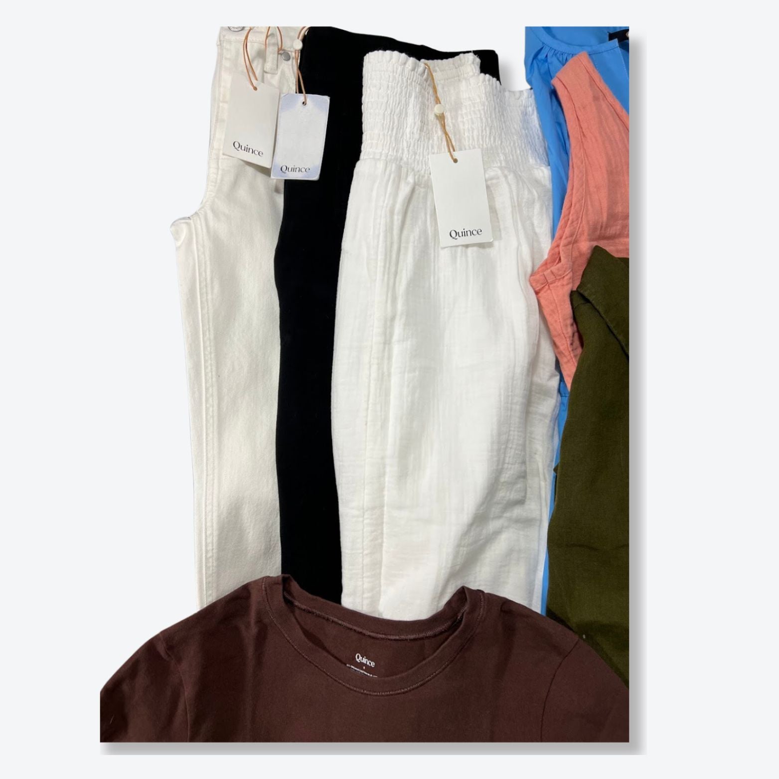 Quince Women's & Men's Returns Bulk Clothing - Boutique by the Box Wholesale for Resellers