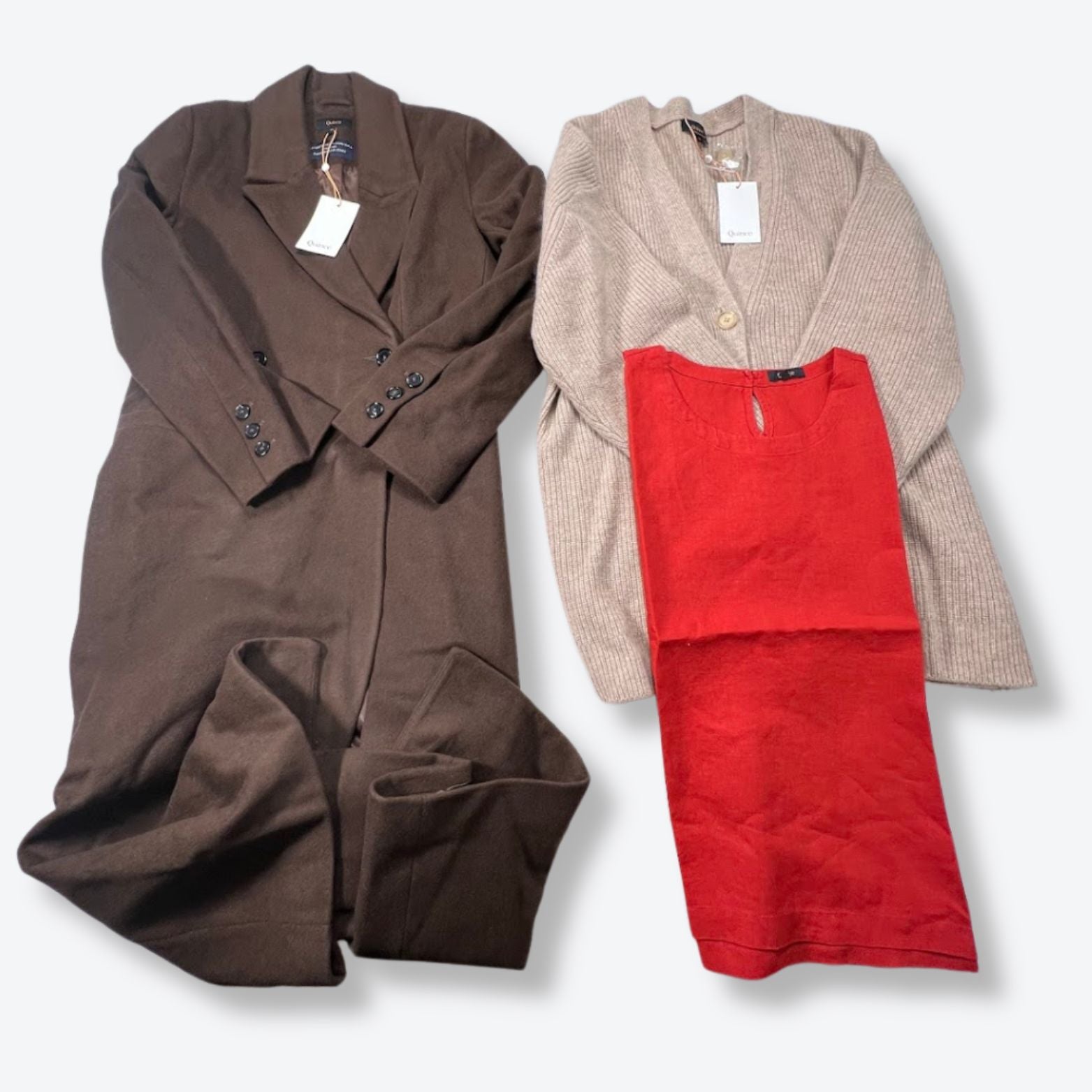 Quince Women's & Men's Returns Bulk Clothing - Boutique by the Box Wholesale for Resellers