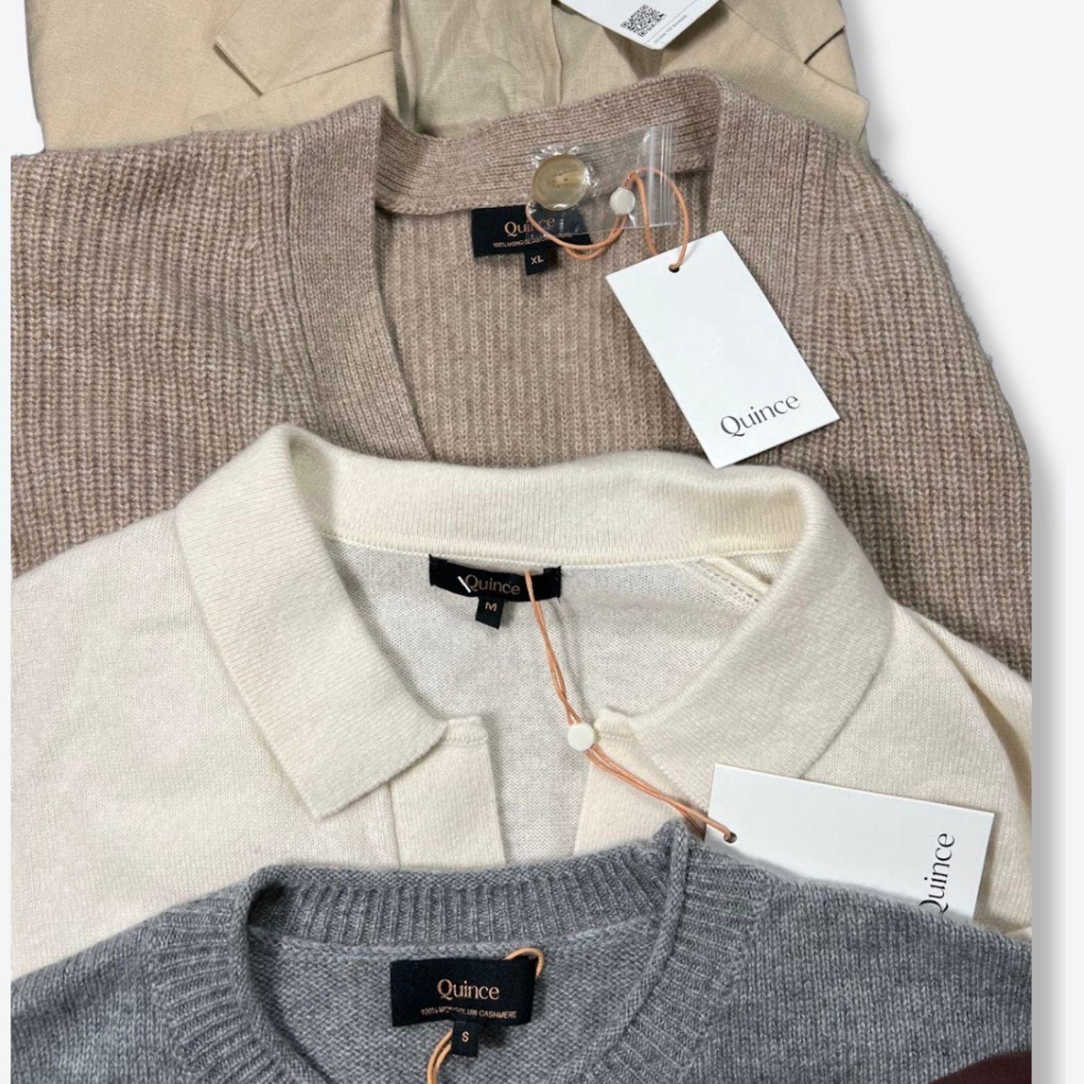 Quince Women's & Men's Returns Bulk Clothing - Boutique by the Box Wholesale for Resellers