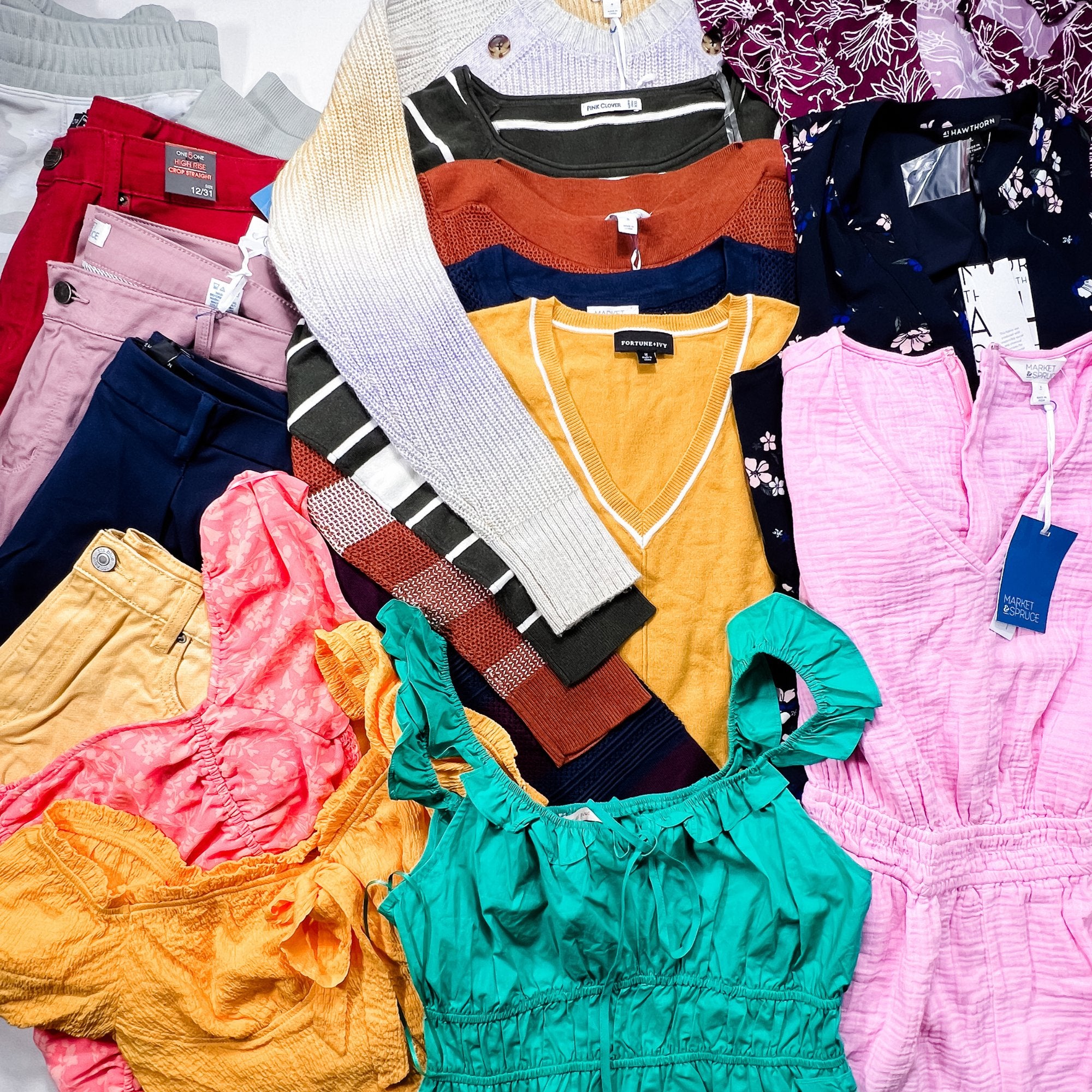 Stitch Fix House Brands Women's New Bulk Clothing - Boutique by the Box Wholesale for Resellers
