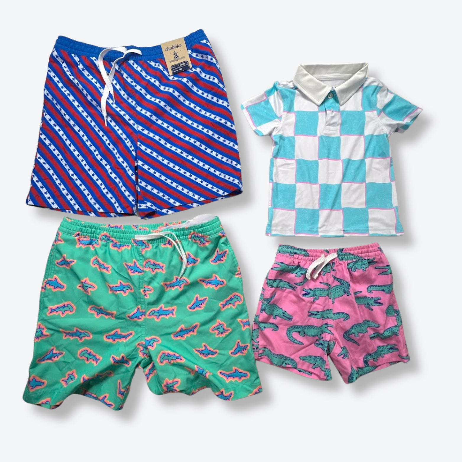 Chubbies Assorted Kid's Clothing New & Returns Wholesale