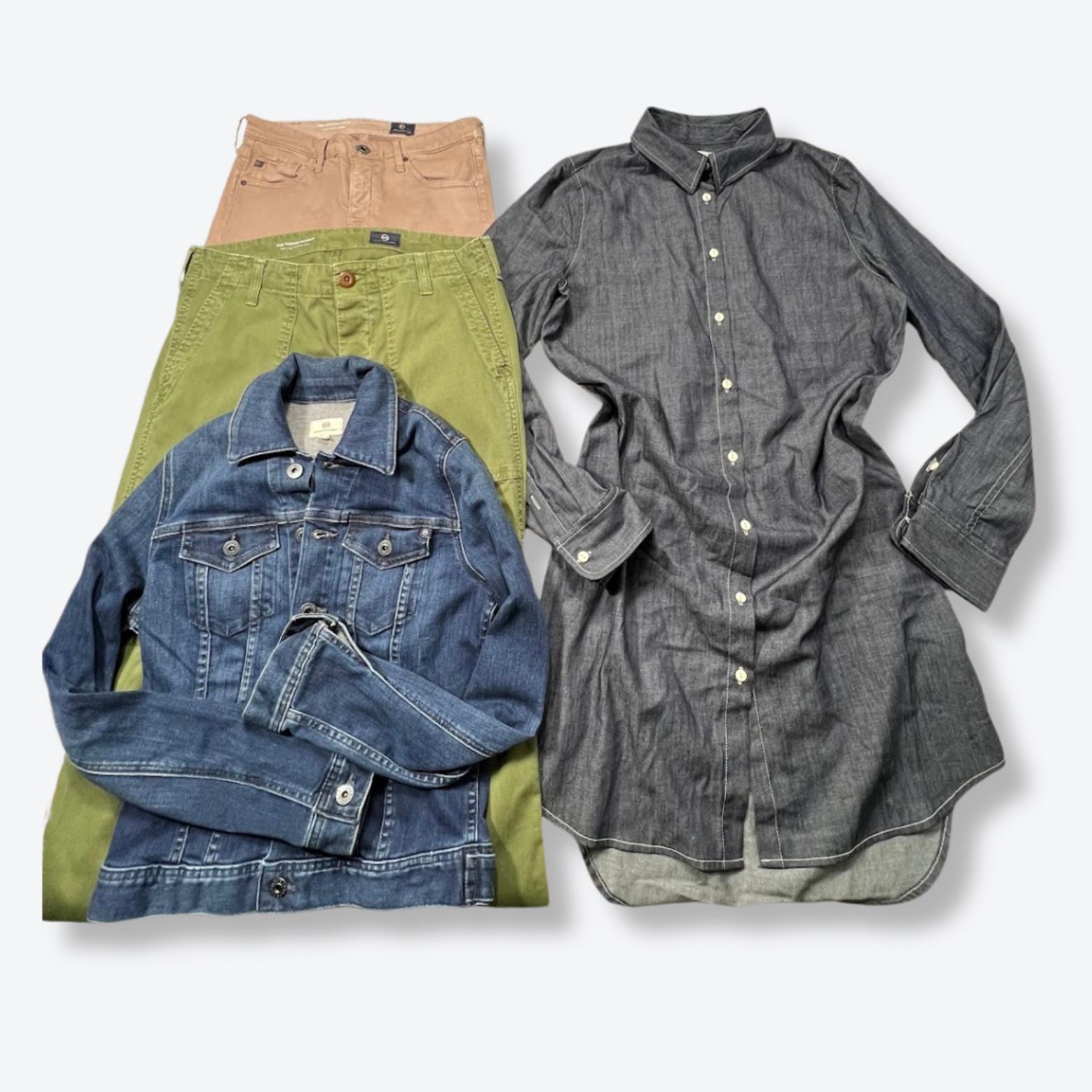AG Adriano Goldschmied Denim & Clothing Women's & Men's New/Samples Wholesale Lot