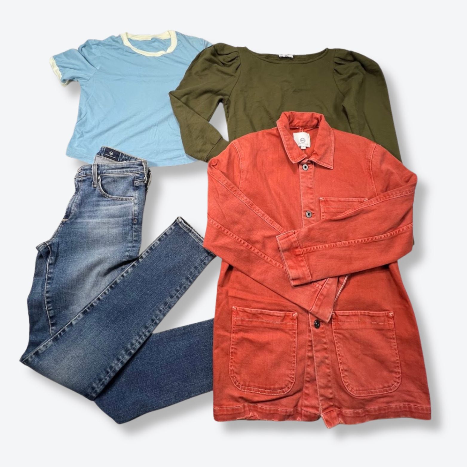 AG Adriano Goldschmied Denim & Clothing Women's & Men's New/Samples Wholesale Lot