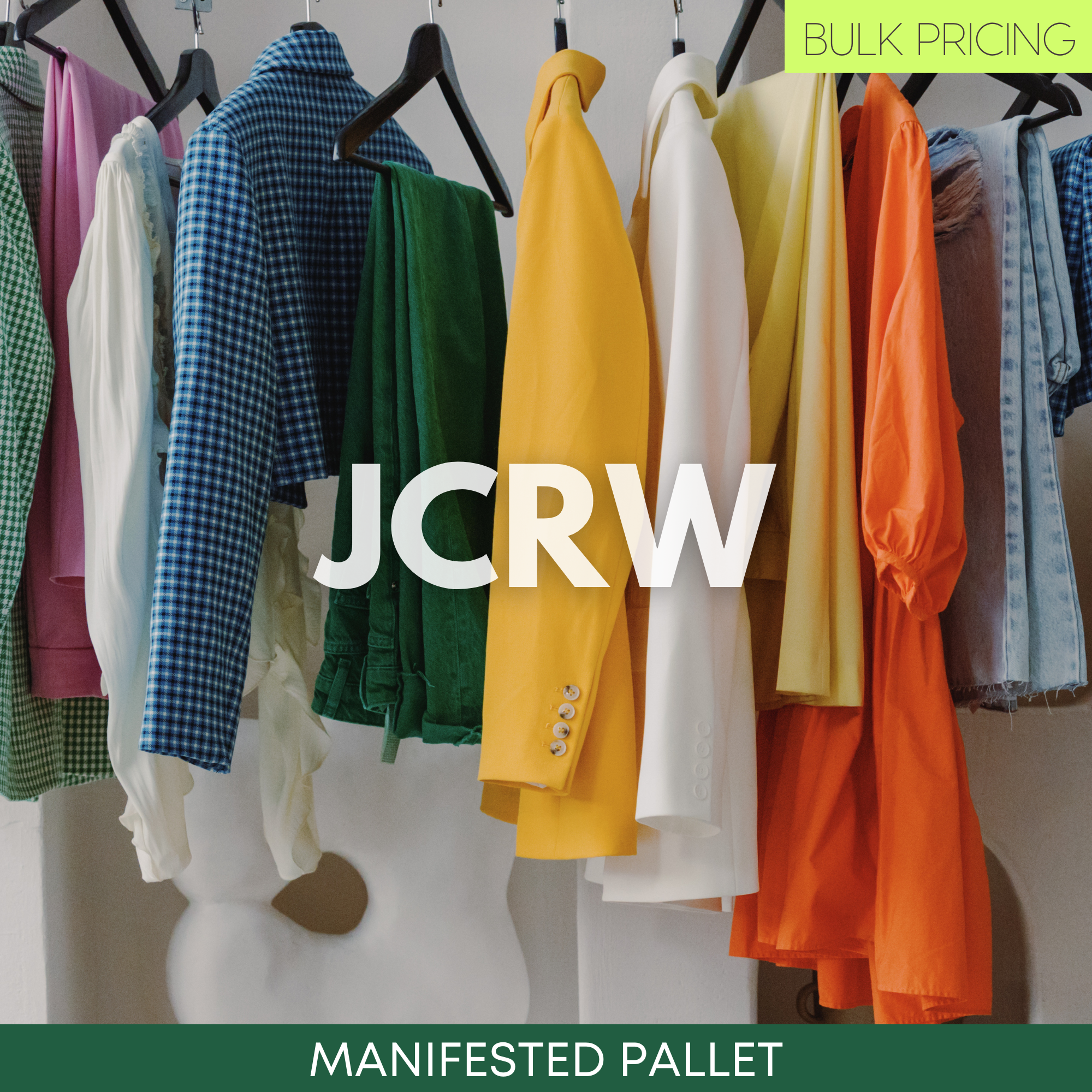 JCRW Assorted Variety New / Returns Manifested Pallet #25