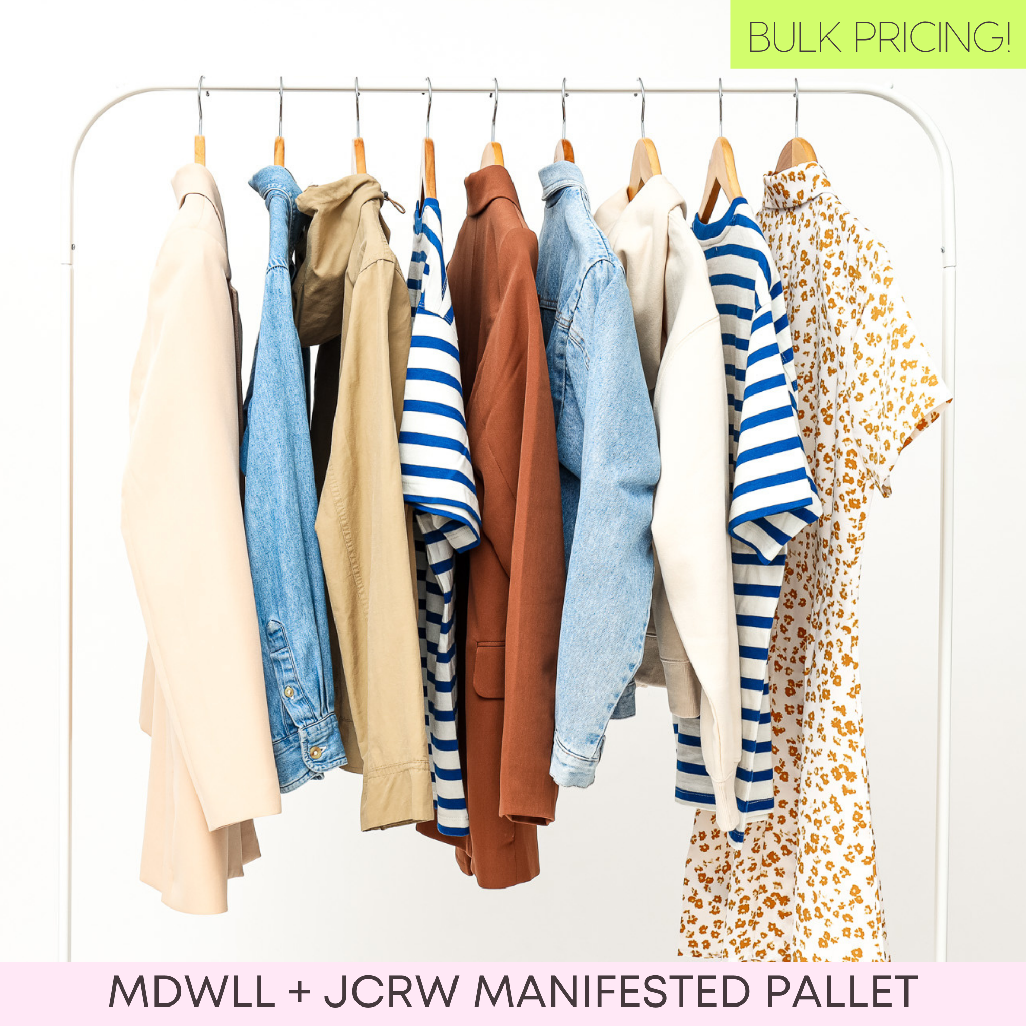 MDWLL + JCRW Assorted New / Returns Manifested Pallet #47