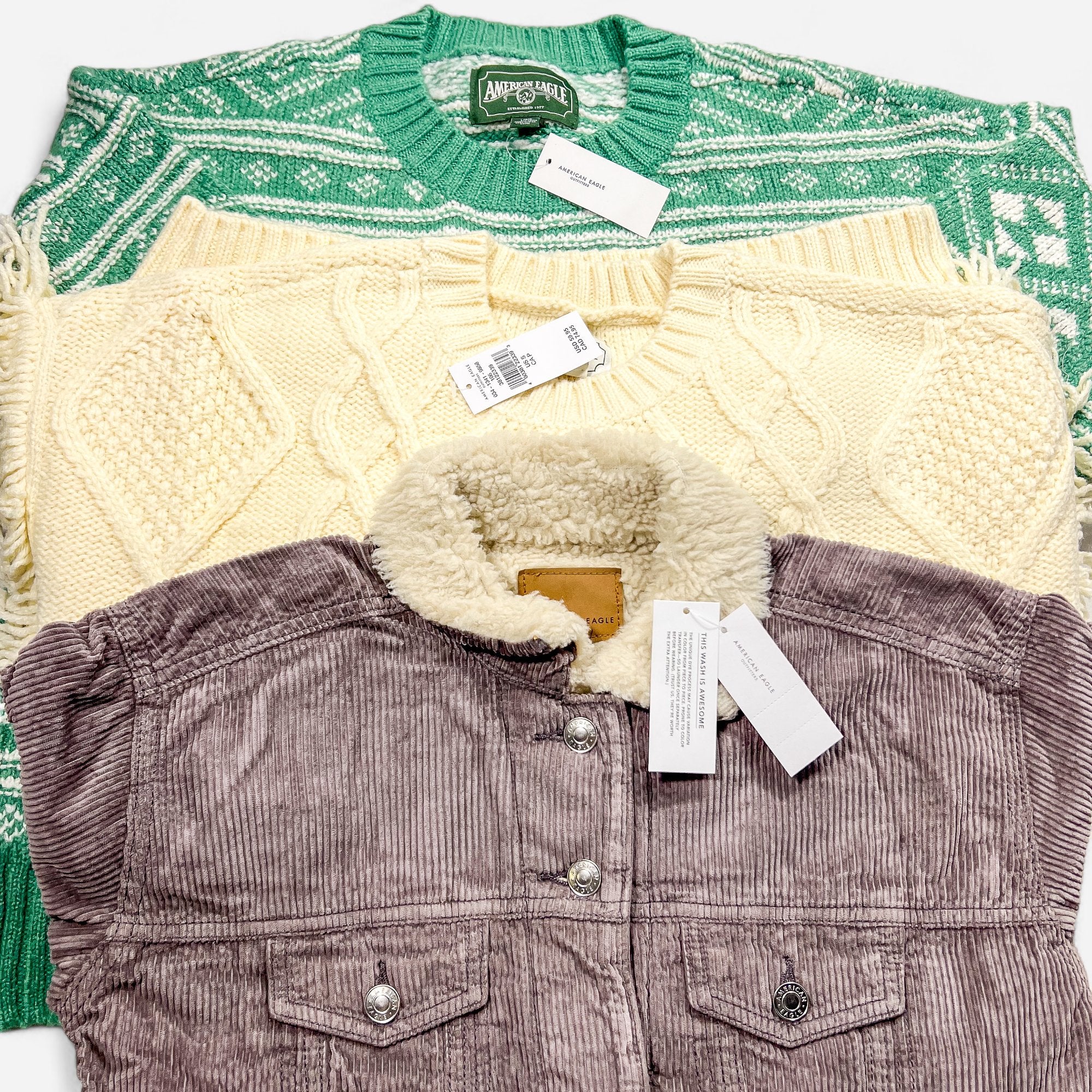 Aerie + American Eagle Assorted Women's New Wholesale Clothing - Boutique by the Box Wholesale for Resellers