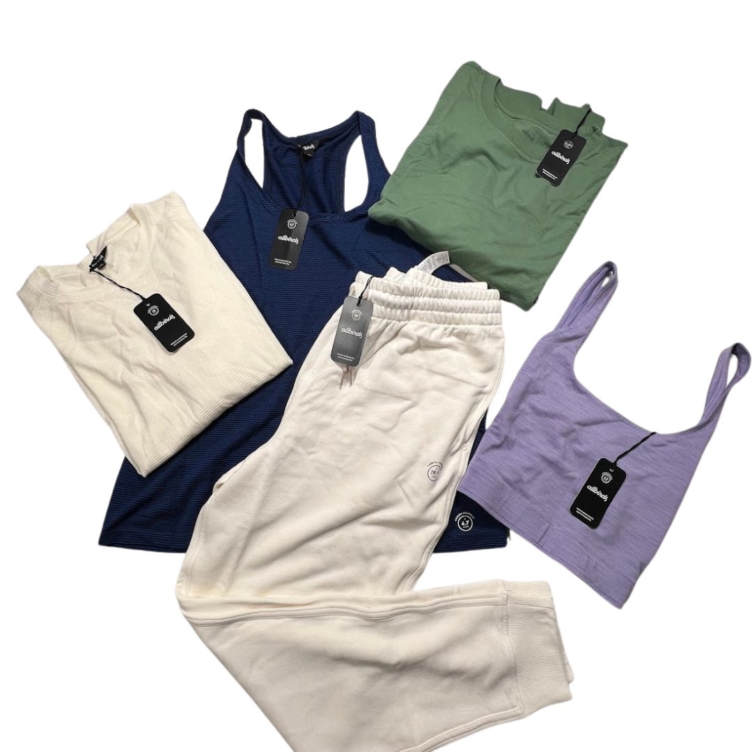 Allbirds Active/Athleisure Clothing New Wholesale - Boutique by the Box Wholesale for Resellers