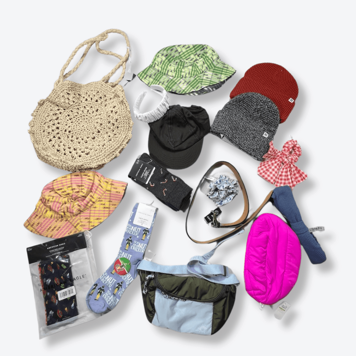 NWT/NWOT Accessories Reseller Bundle | American Eagle Aerie Puma l lGolf + More American Eagle & Aerie Accessories New Wholesale main image 4