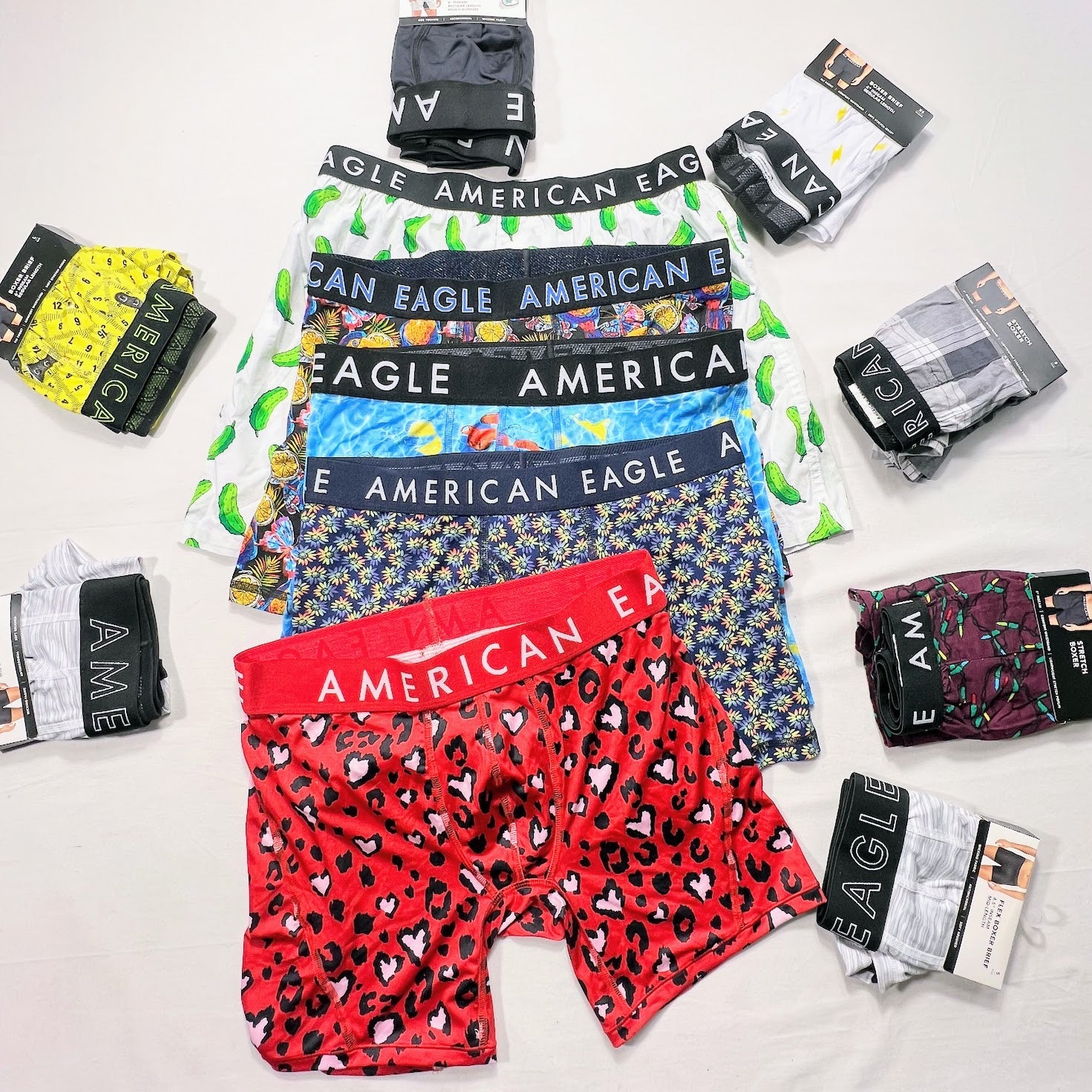 American Eagle Underwear Men's NWT Wholesale - Boutique by the Box Wholesale for Resellers