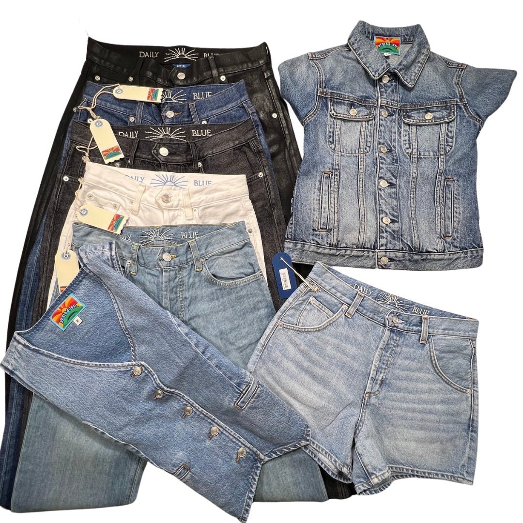 Daily Blue Denim Assorted Women's Clothing New Wholesale - Boutique by the Box Wholesale for Resellers