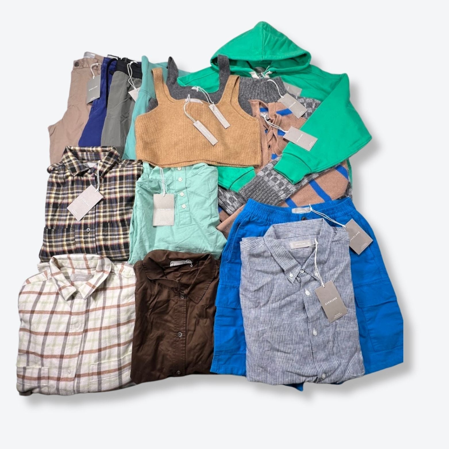 Everlane Women's & Men's Clothing NWT/NWOT Returns Wholesale - Boutique by the Box Wholesale for Resellers