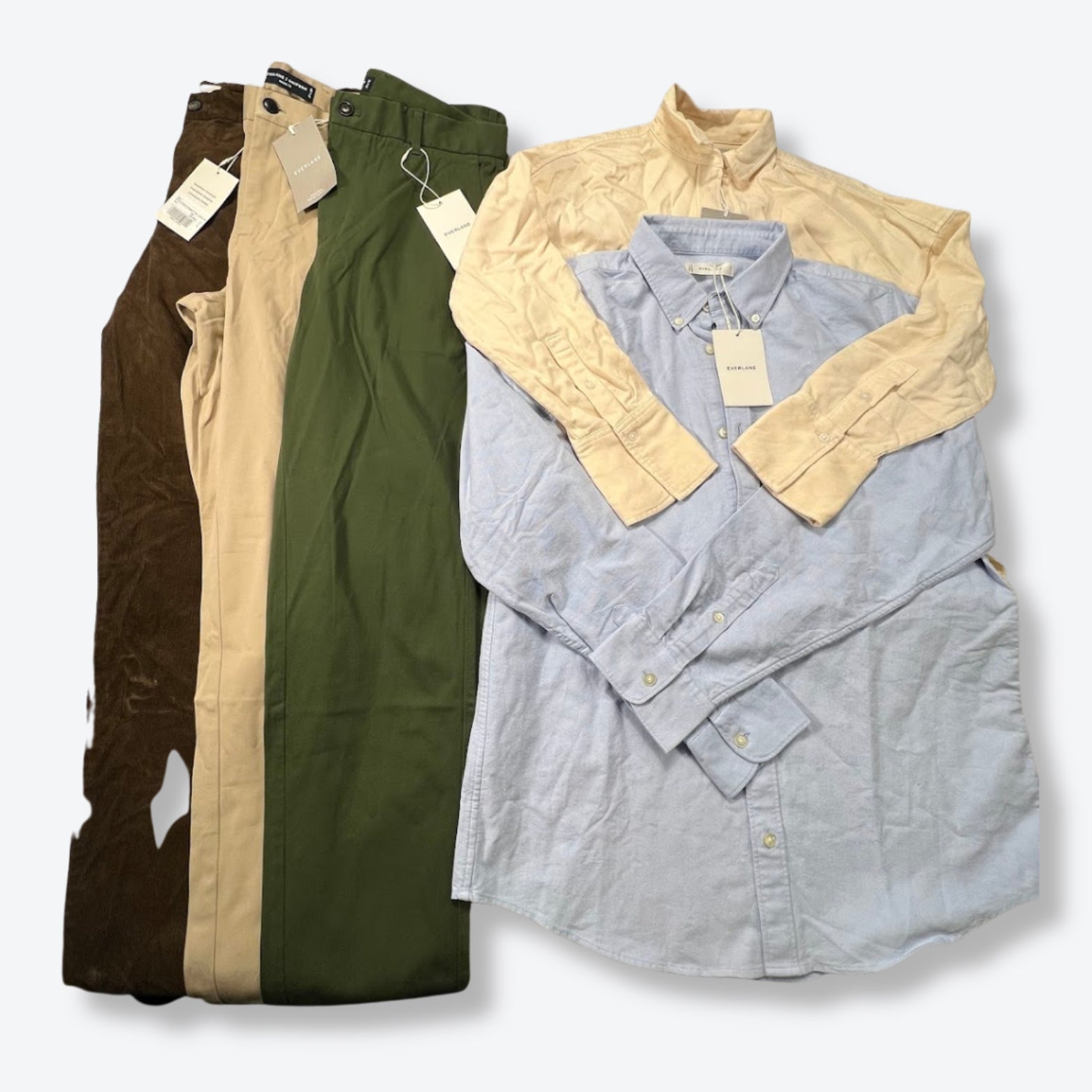 Everlane Women's & Men's Clothing Returns Wholesale - Boutique by the Box Wholesale for Resellers