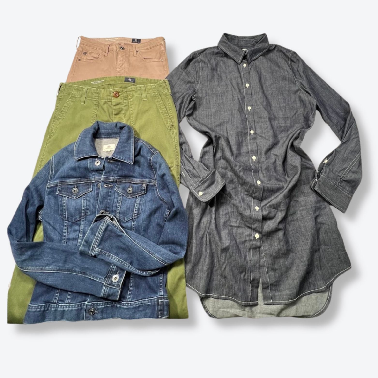 Fall & Winter Essentials: Denim, Outerwear & Sweaters Women's New/Returns Bulk Clothing - Boutique by the Box Wholesale for Resellers