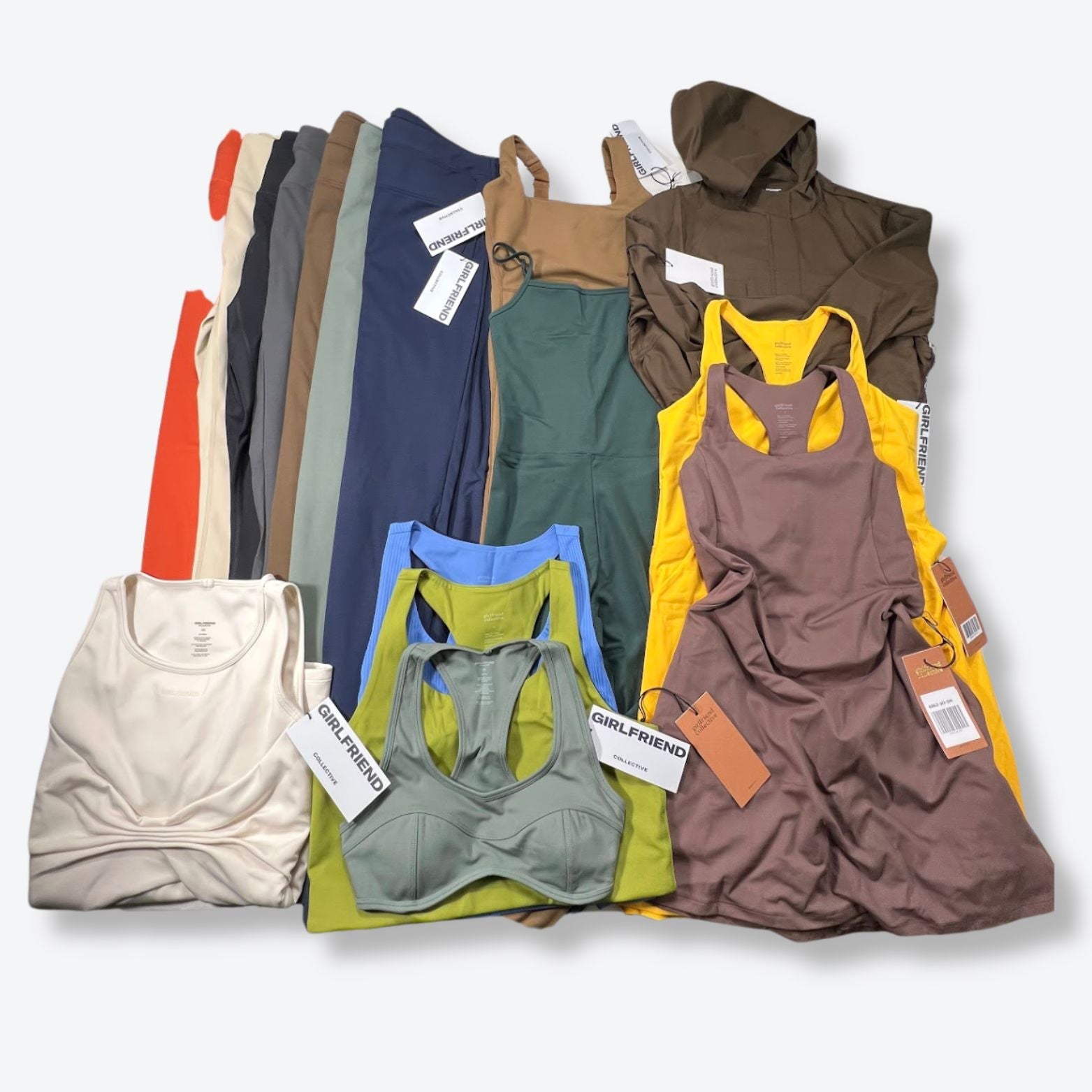Girlfriend Collective Active & Athleisure Clothing Women's New Wholesale - Boutique by the Box Wholesale for Resellers
