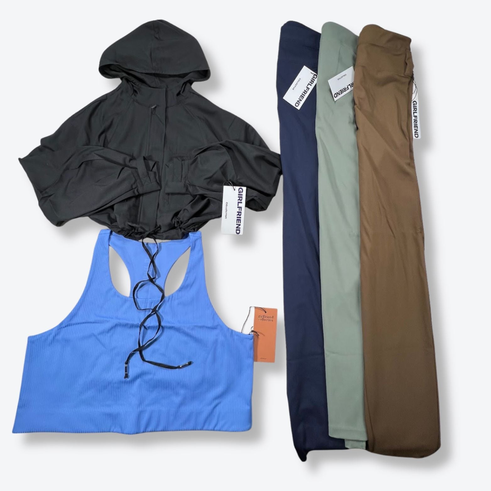 Girlfriend Collective Active & Athleisure Clothing Women's New Wholesale - Boutique by the Box Wholesale for Resellers