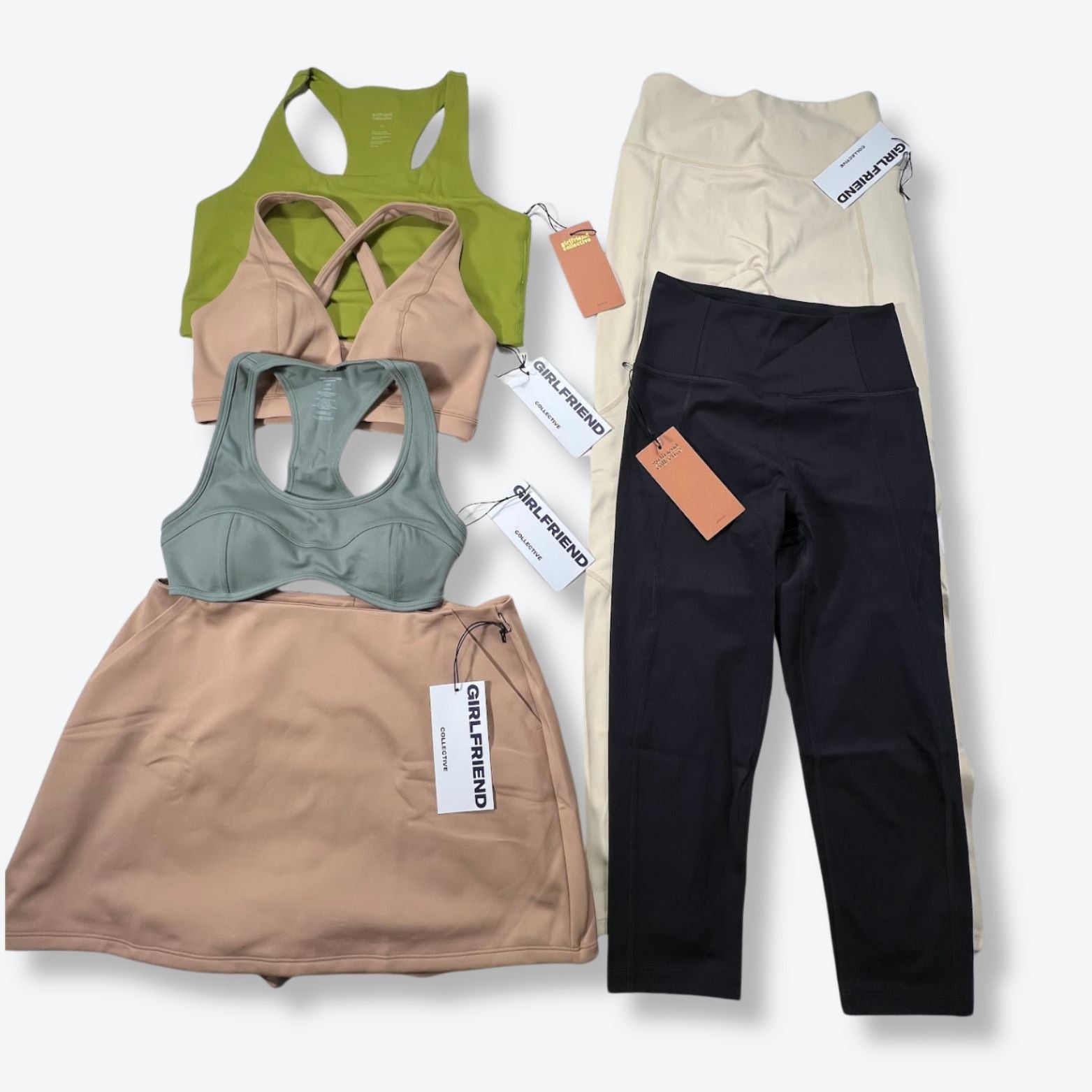 Girlfriend Collective Active & Athleisure Clothing Women's New Wholesale - Boutique by the Box Wholesale for Resellers