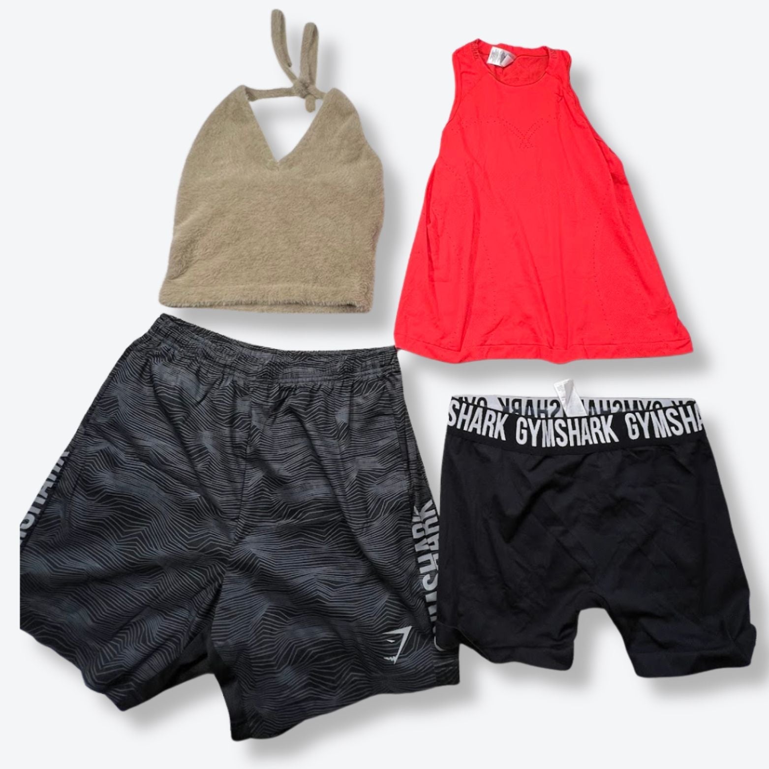 Gymshark Active/Athleisure Women's & Men's Clothing Returns Wholesale - Boutique by the Box Wholesale for Resellers