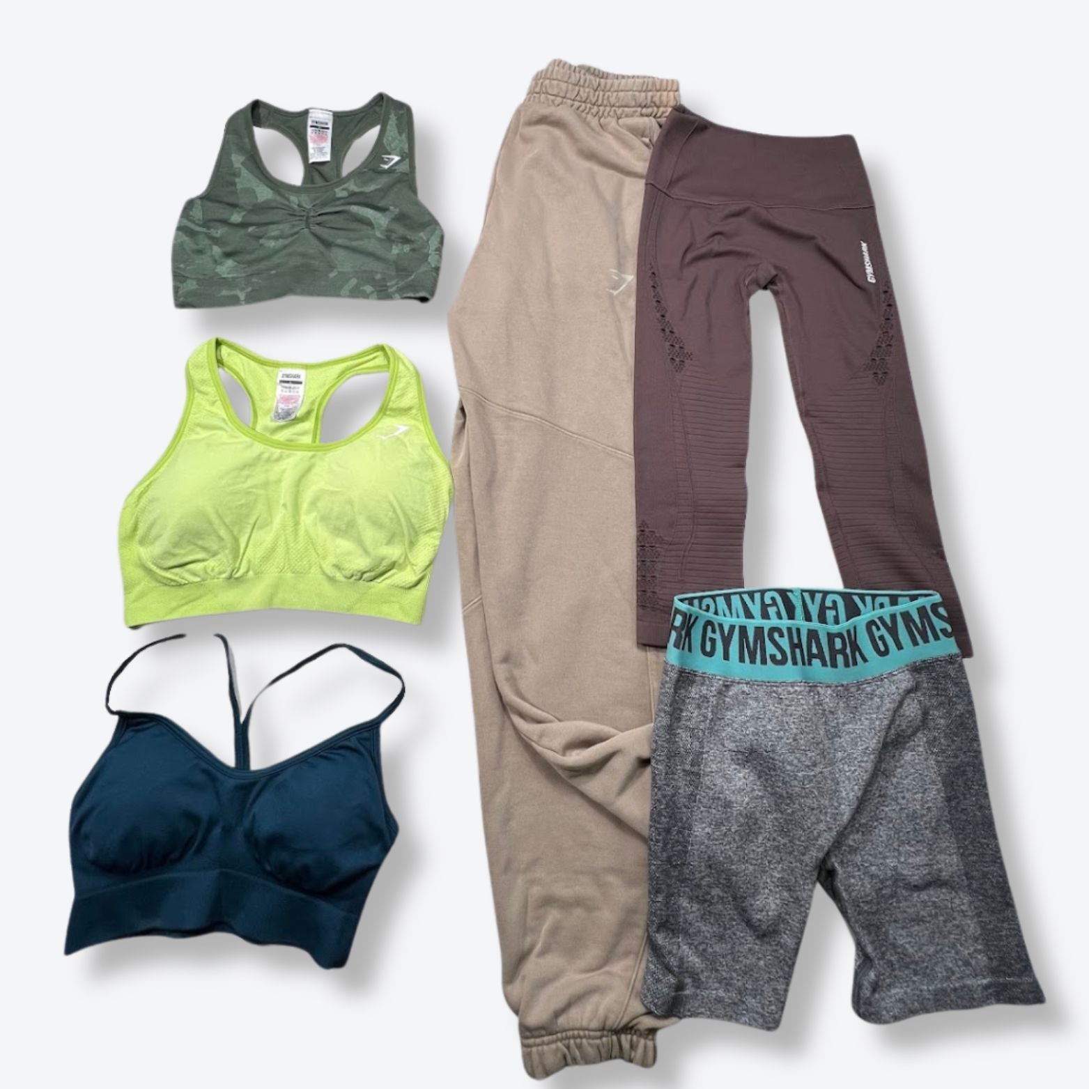 Gymshark Active/Athleisure Women's & Men's Clothing Returns Wholesale - Boutique by the Box Wholesale for Resellers