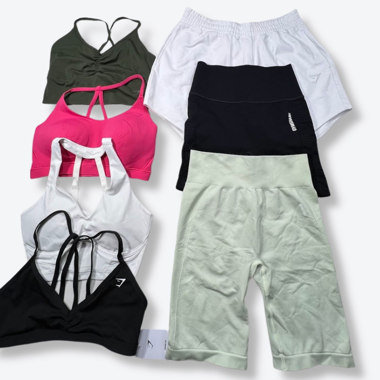 Gymshark Active/Athleisure Women's & Men's Clothing Returns Wholesale - Boutique by the Box Wholesale for Resellers