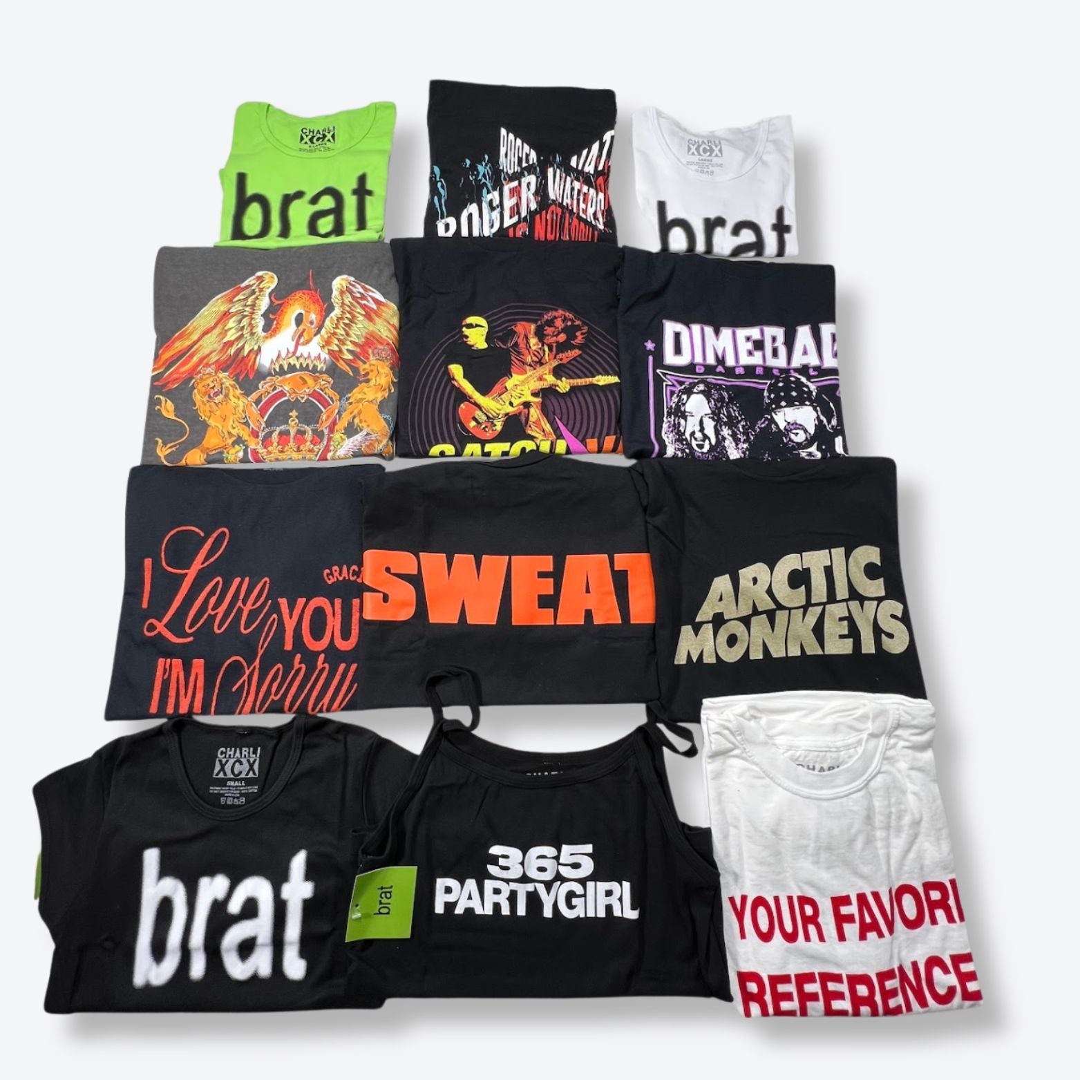 Licensed Band Tees Unisex New Wholesale Clothing - Boutique by the Box Wholesale for Resellers