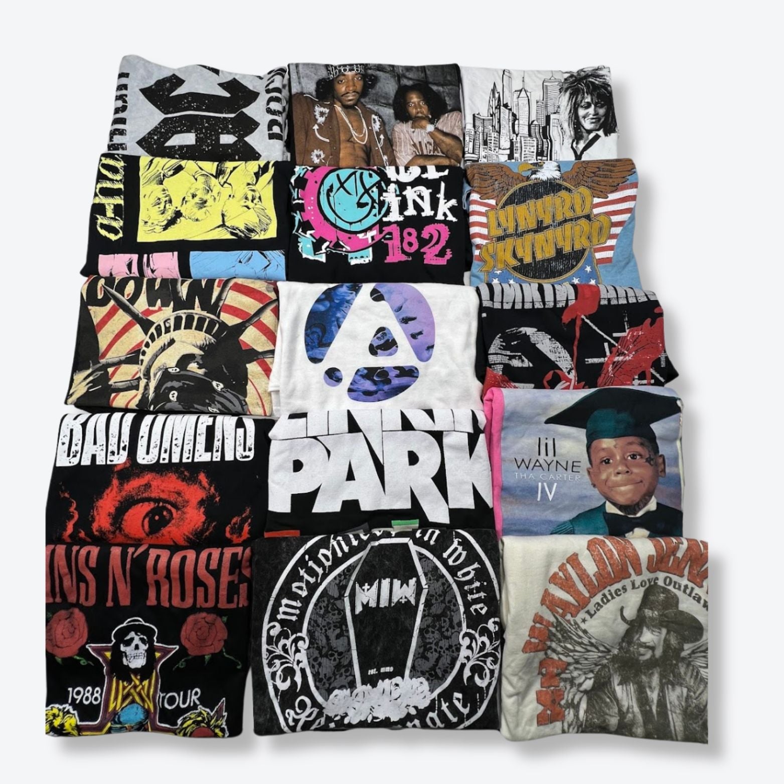 Licensed Band Tees Unisex New Wholesale Clothing - Boutique by the Box Wholesale for Resellers