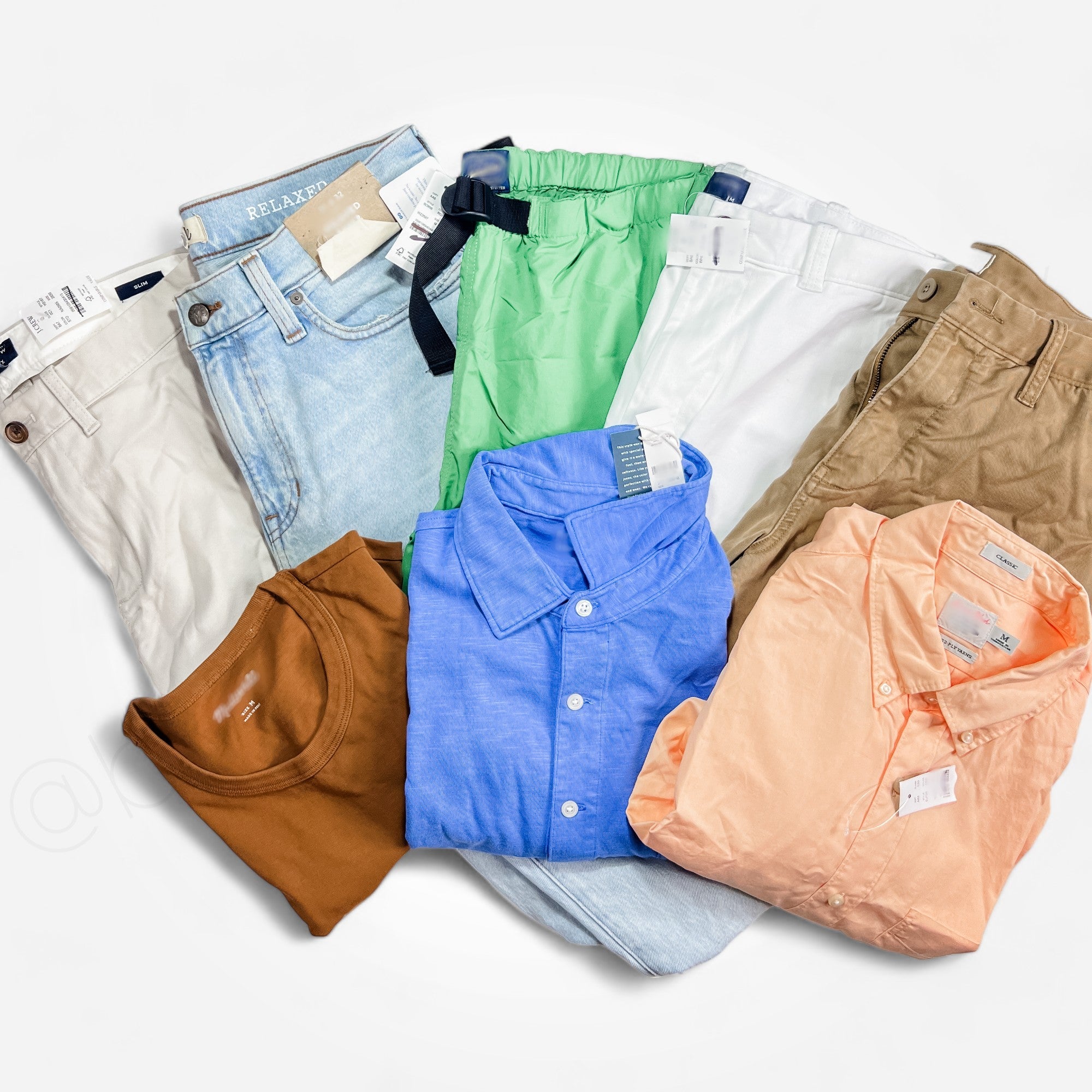 MDWLL + JCRW Assorted Men's New & Returns Bulk Clothing - Boutique by the Box Wholesale for Resellers