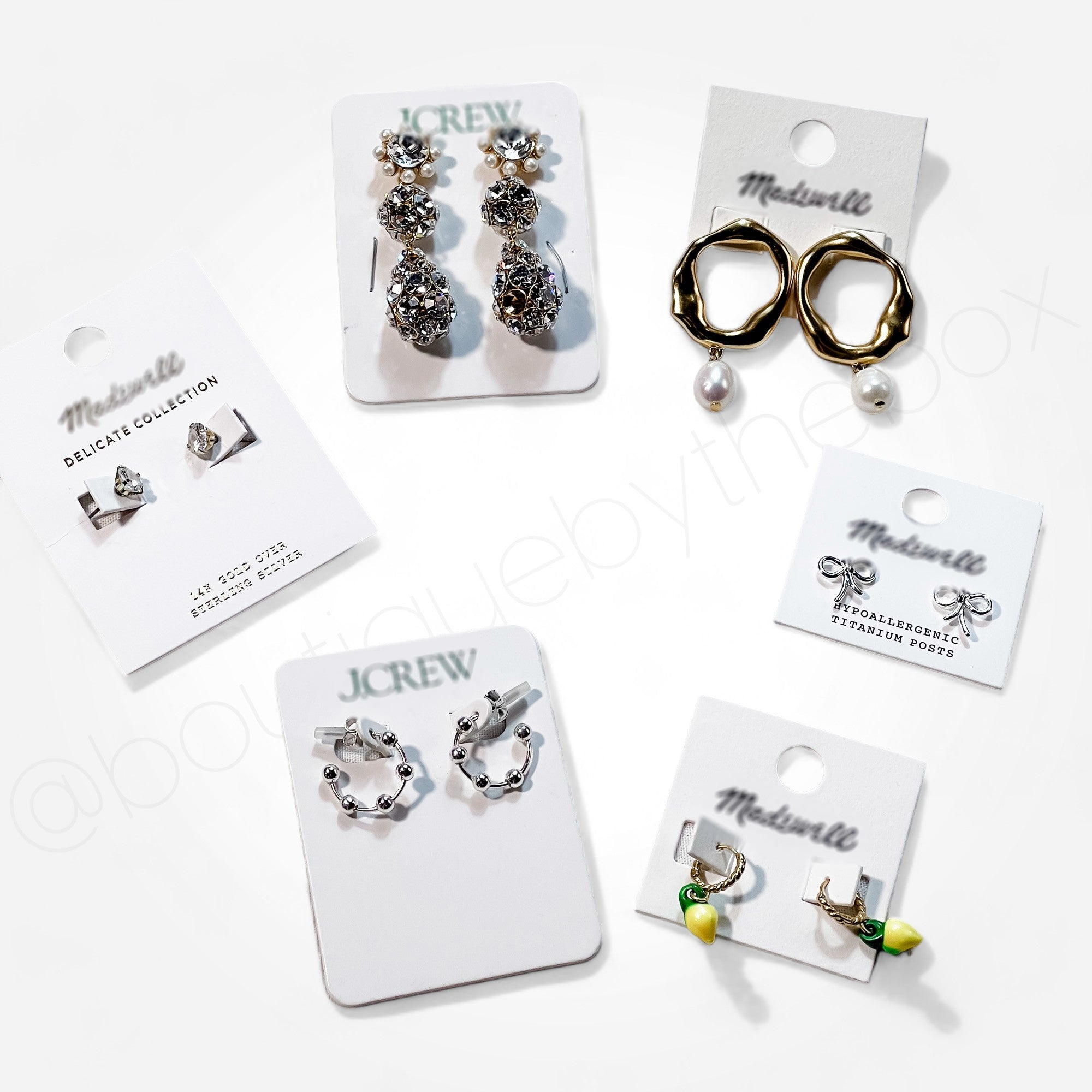 MDWLL + JCRW Jewelry & Accessories New + Customer Returns Wholesale - Boutique by the Box Wholesale for Resellers