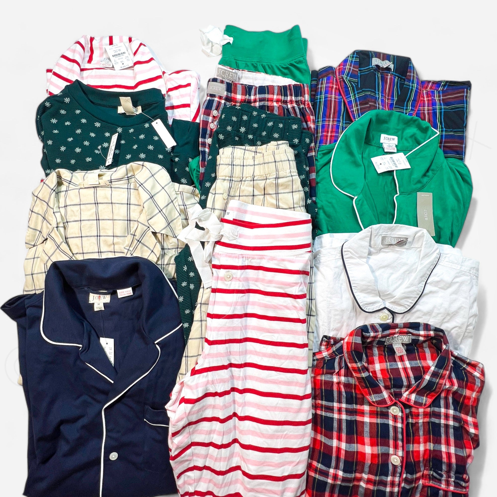 MDWLL + JCRW Sleepwear New/Returns Bulk Clothing 43 units - Boutique by the Box Wholesale for Resellers