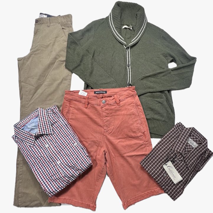 Men's Bread & Butter Essentials Brands New Bulk Wholesale - Boutique by the Box Wholesale for Resellers